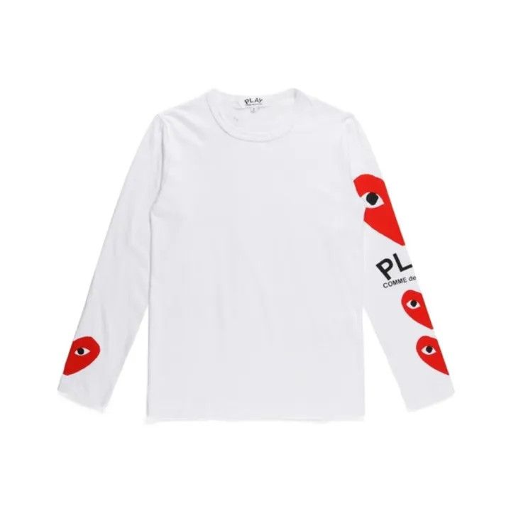Comme des Garcons PLAY Comme des Garçons PLAY Long Sleeve T-shirt 0079 Size US S / EU 44-46 / 1 - 1 Thumbnail