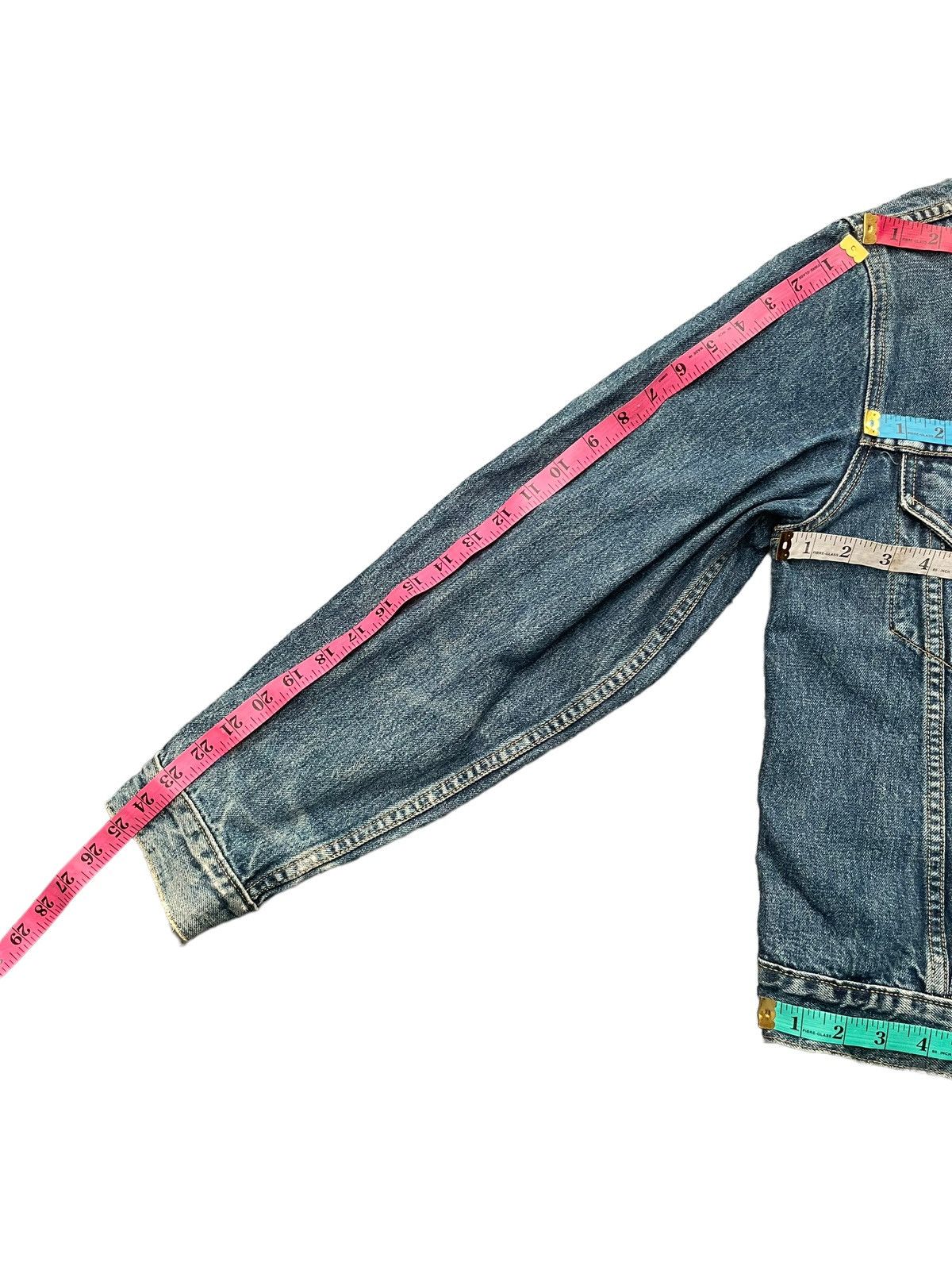 Levi's Vintage 90’s Levis 71557 E Denim Jacket Size US M / EU 48-50 / 2 - 19 Thumbnail