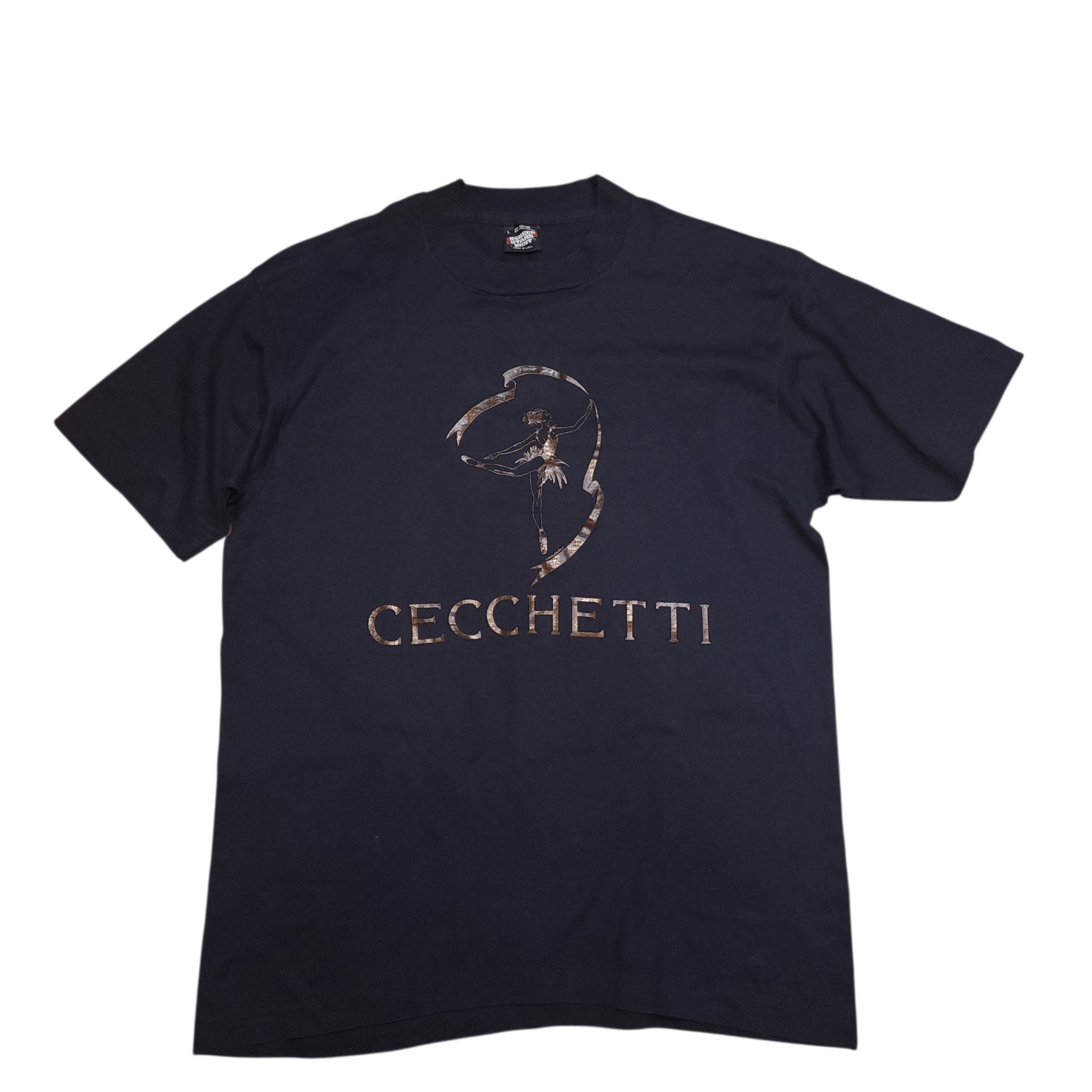 Fruit Of The Loom Vintage 90s Cecchetti ballet shirts Screen Stars tees Size L / US 10 / IT 46 - 1 Thumbnail