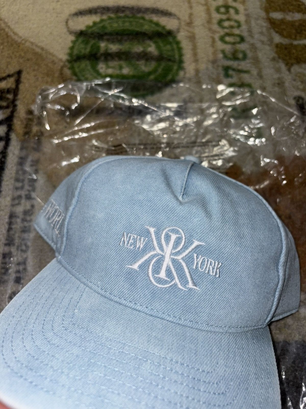 Kith Kith and Kin New York Denim Bay Low Pinch Crown Hat Size ONE SIZE - 2 Thumbnail