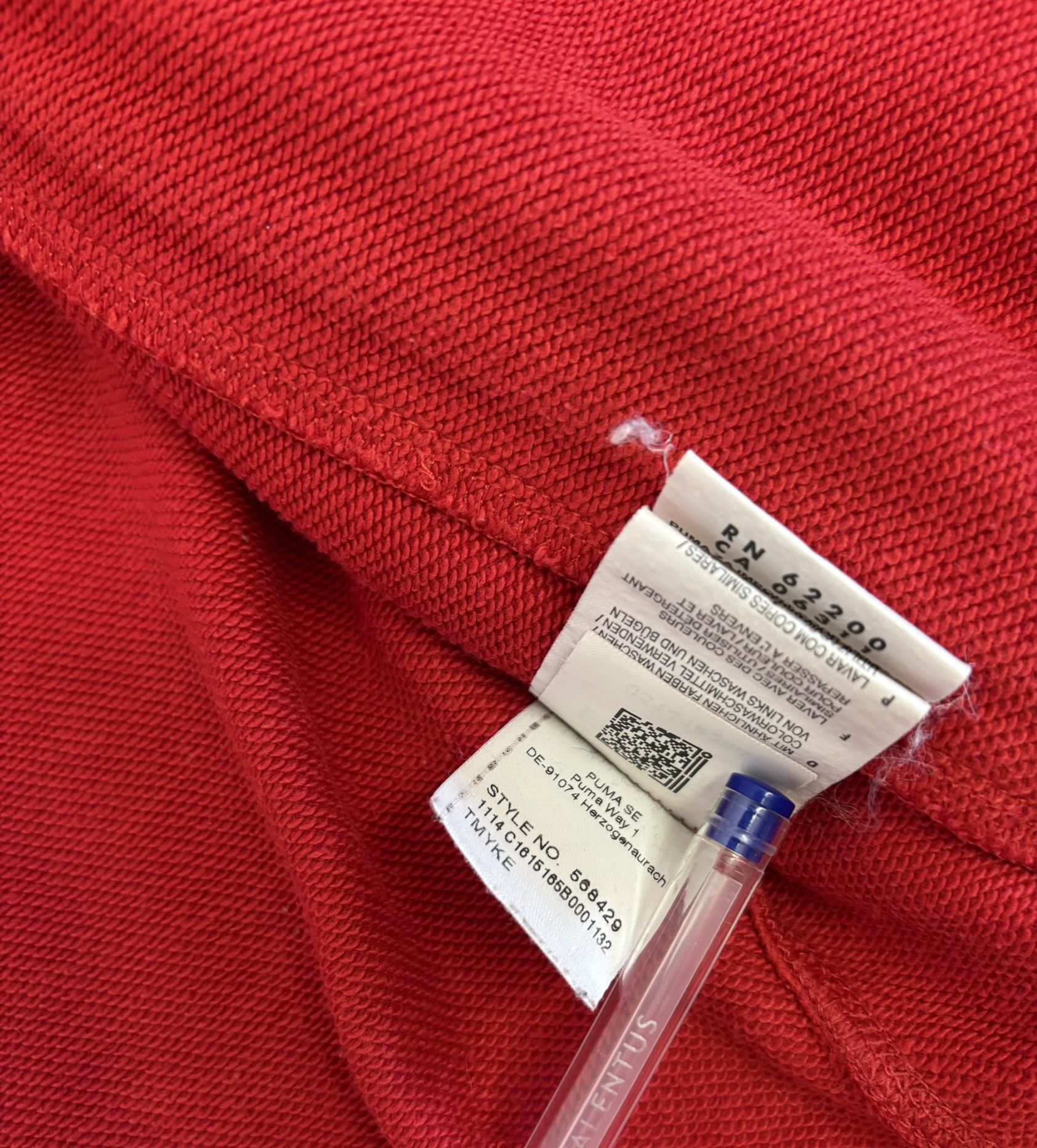 Ferrari × Puma Puma Ferrari Red sweatshirt Large Size US L / EU 52-54 / 3 - 18 Thumbnail