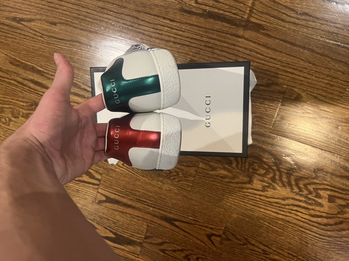 Gucci Gucci Ace “LOVED” Sneaker Size US 11 / EU 44 - 5 Thumbnail