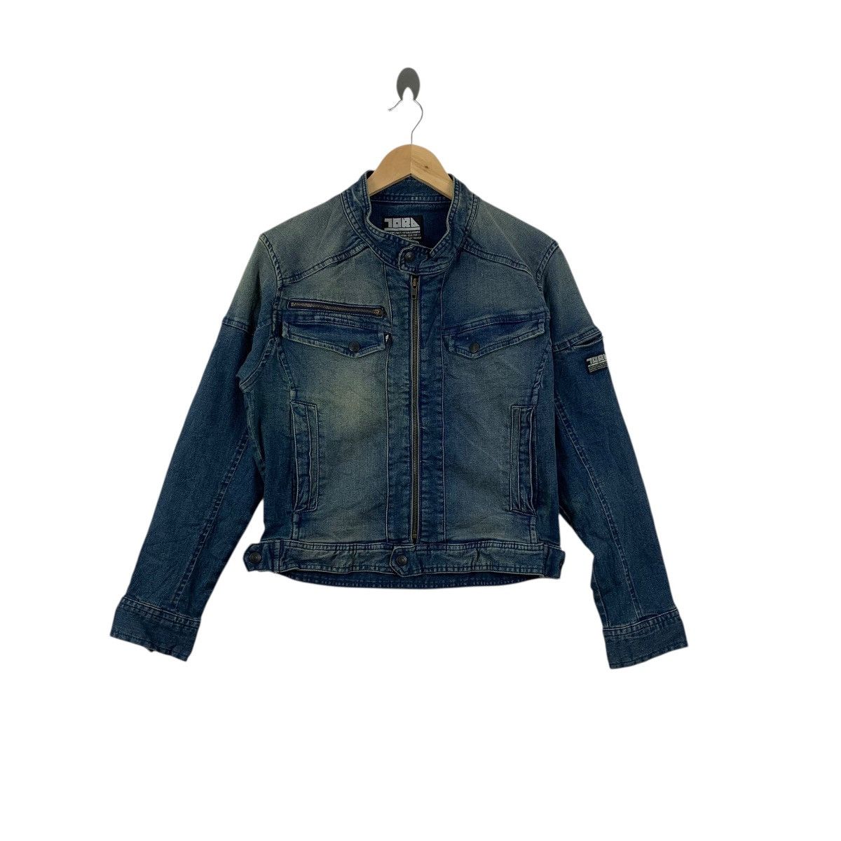Vintage Vintage TORA JAPAN TORACHI Denim Jeans Jacket Windbreaker Size US M / EU 48-50 / 2 - 1 Thumbnail