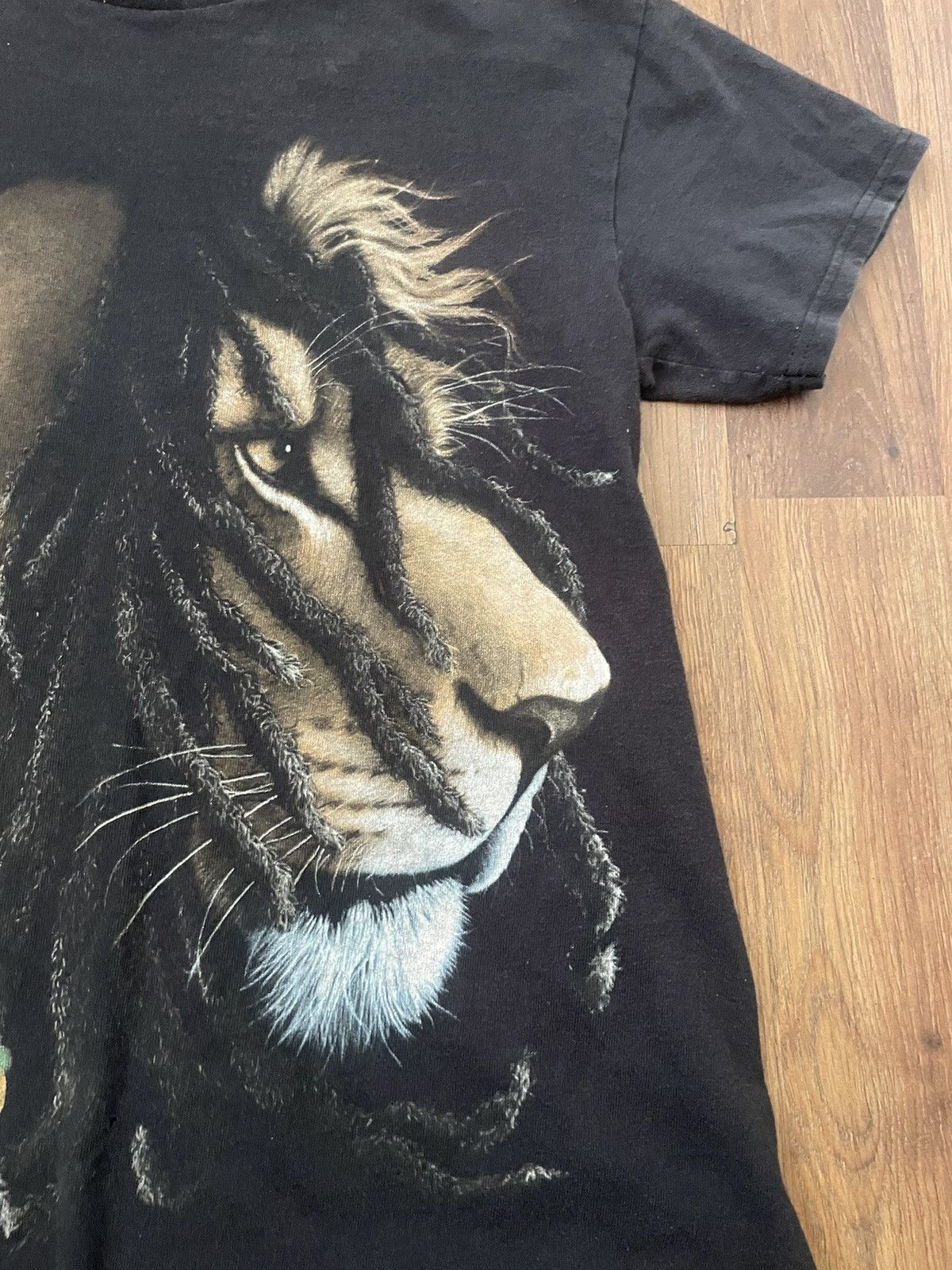Bob Marley × Vintage Vintage Bob Marley Lion Tee Size US XS / EU 42 / 0 - 3 Thumbnail
