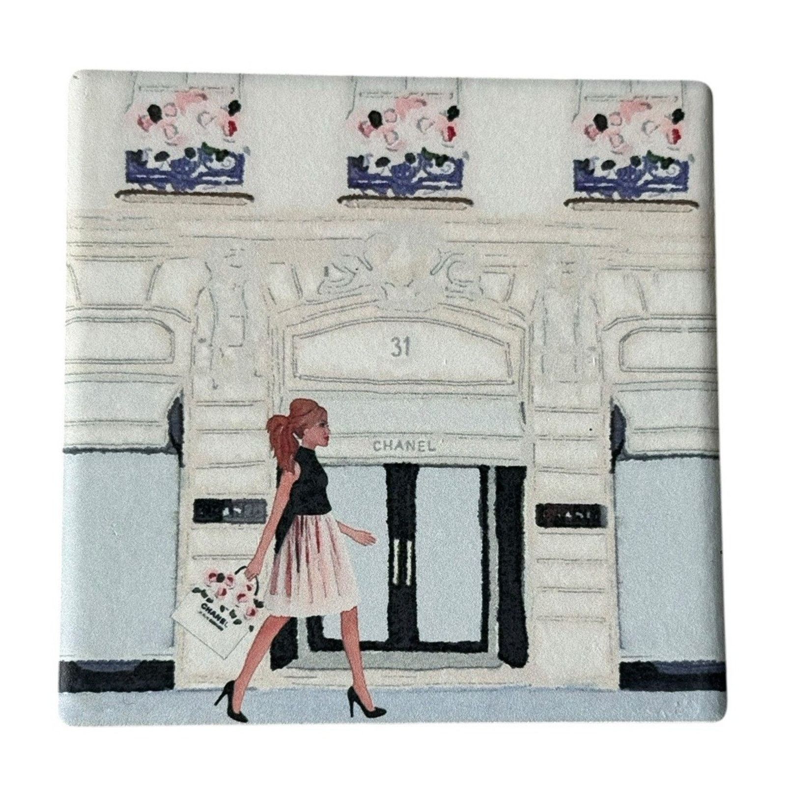 Other Amanda Greenwood Couture Ceramic Coasters Luxury Glam Set Size ONE SIZE - 7 Thumbnail