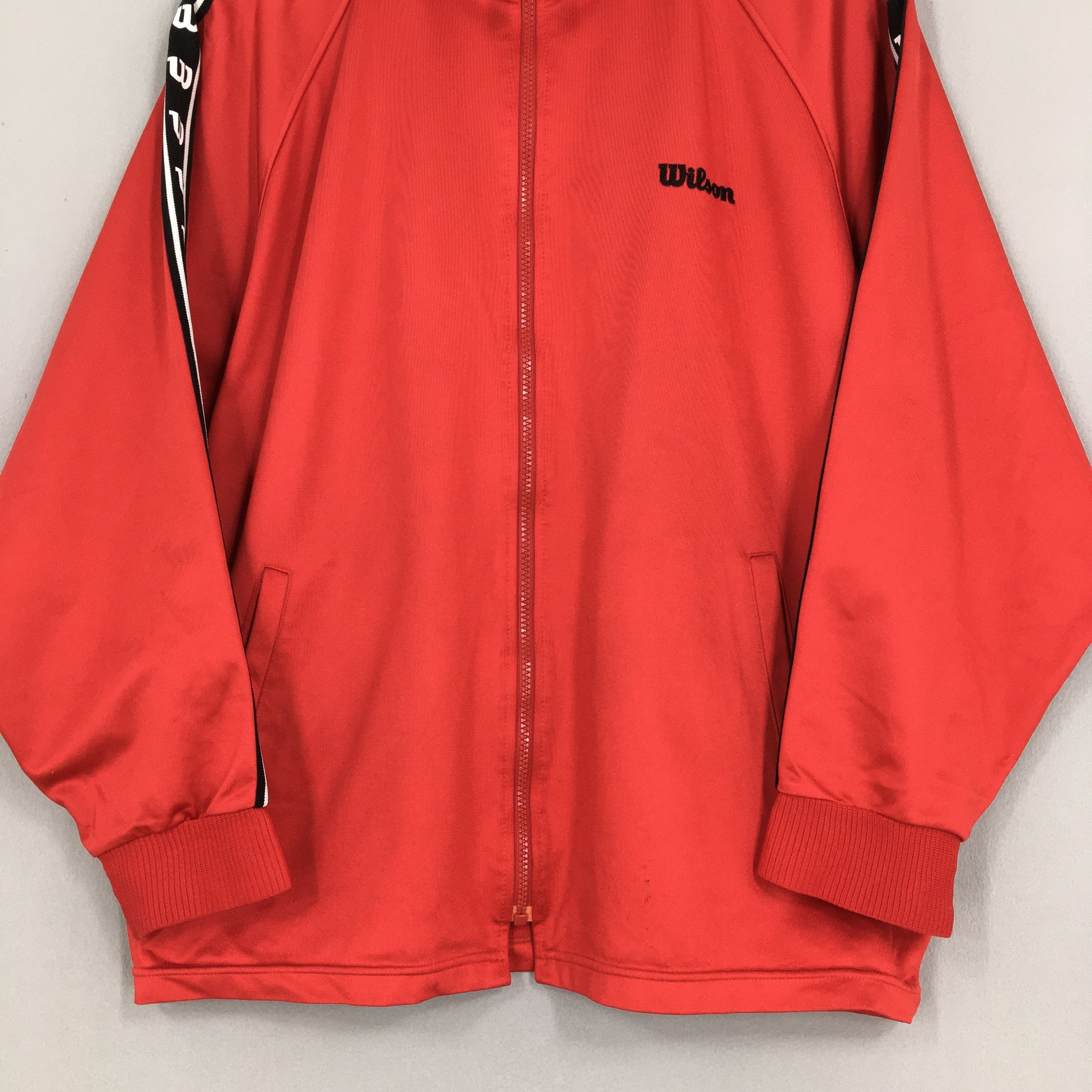 Vintage Vintage Wilson Windrunner Red Jacket Large Size US L / EU 52-54 / 3 - 3 Thumbnail