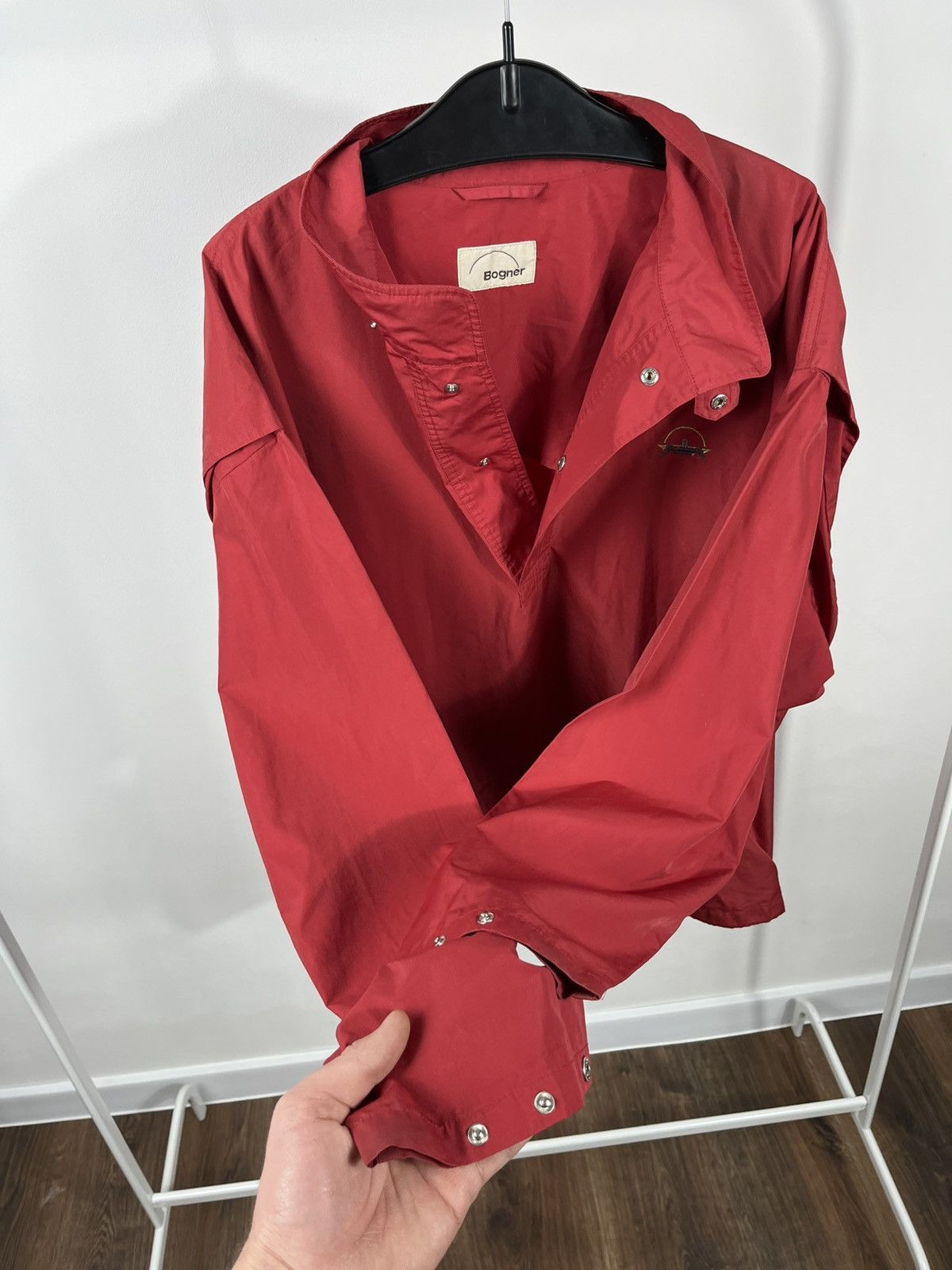Bogner Vintage Bogner Light Jacket Red Size L Size US L / EU 52-54 / 3 - 10 Thumbnail