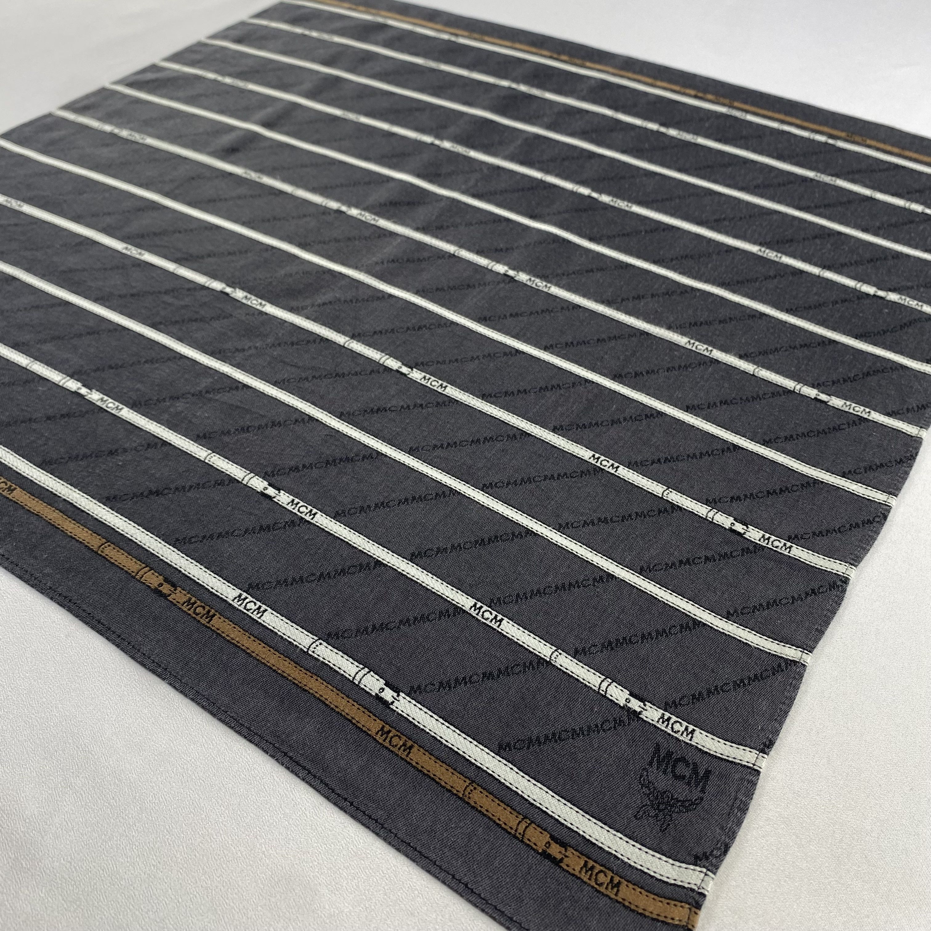 MCM × Vintage MCM Neckerchief / Bandana / Handkerchief-P1064 Size ONE SIZE - 2 Thumbnail