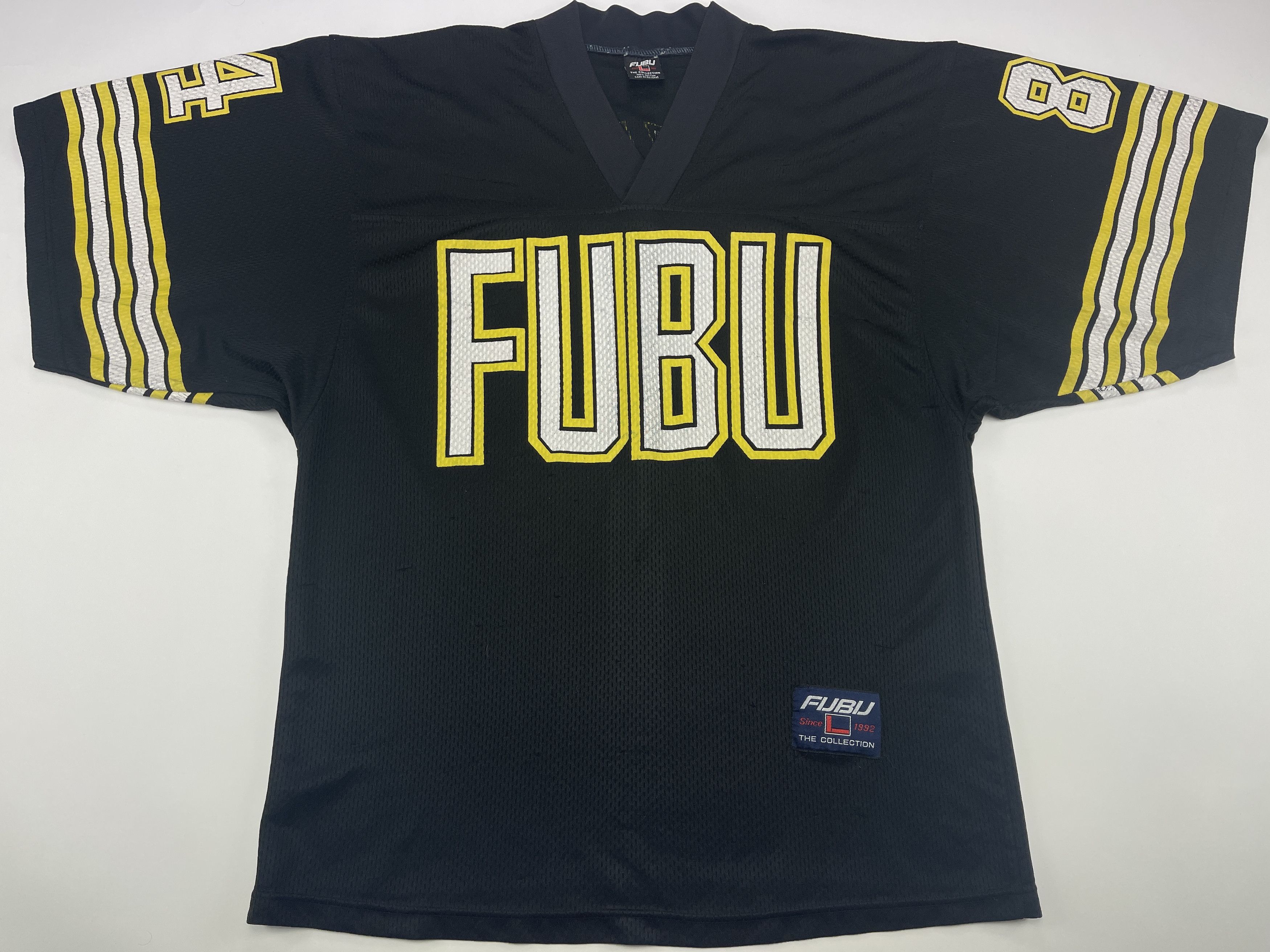 Fubu FUBU jersey, black, vintage hip hop t-shirt, 90s hip hop L Size US L / EU 52-54 / 3 - 1 Thumbnail