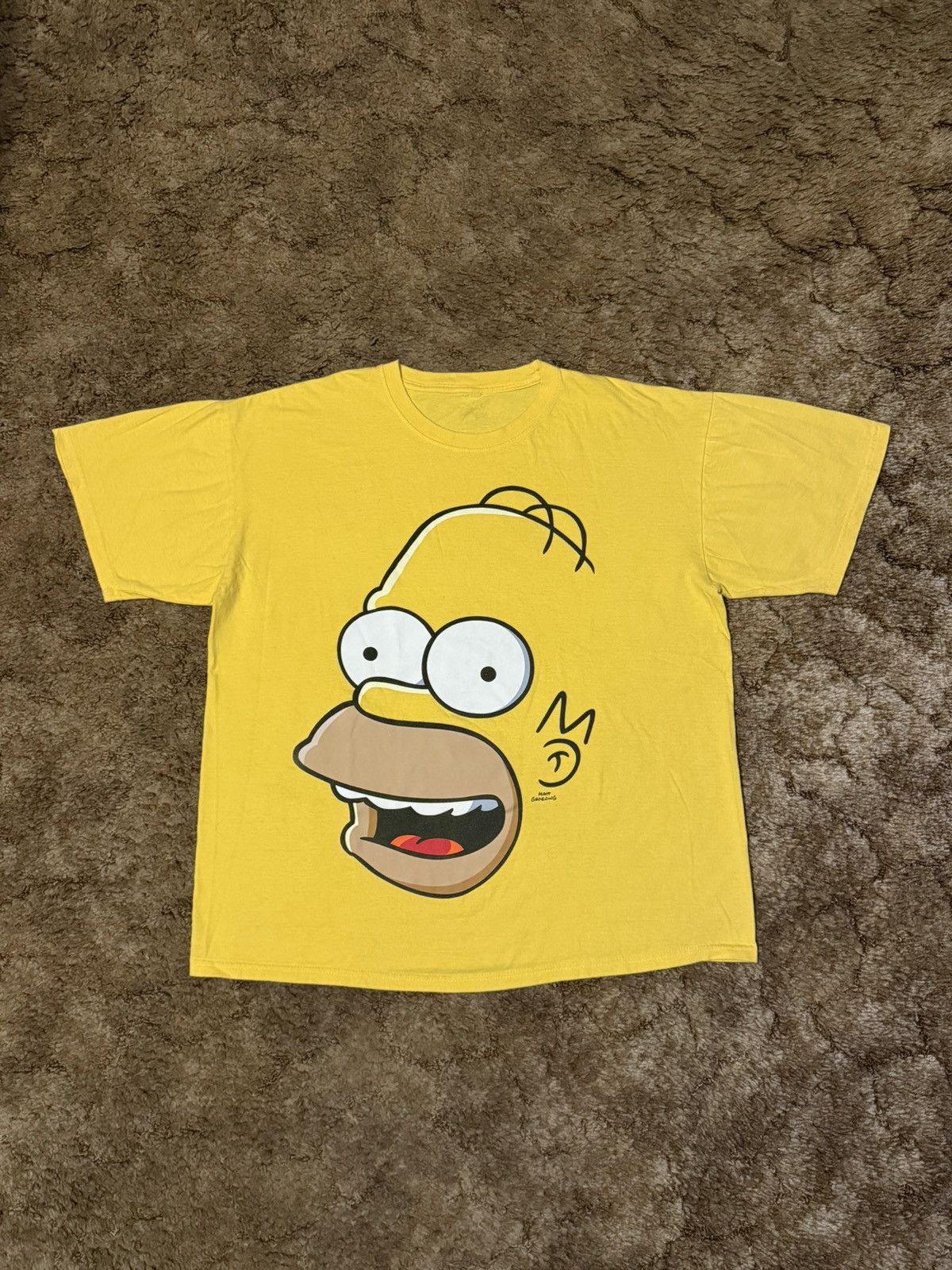 The Simpsons Vintage Y2K Homer Simpson Head T-Shirt Tee XLarge Size US XL / EU 56 / 4 - 1 Thumbnail
