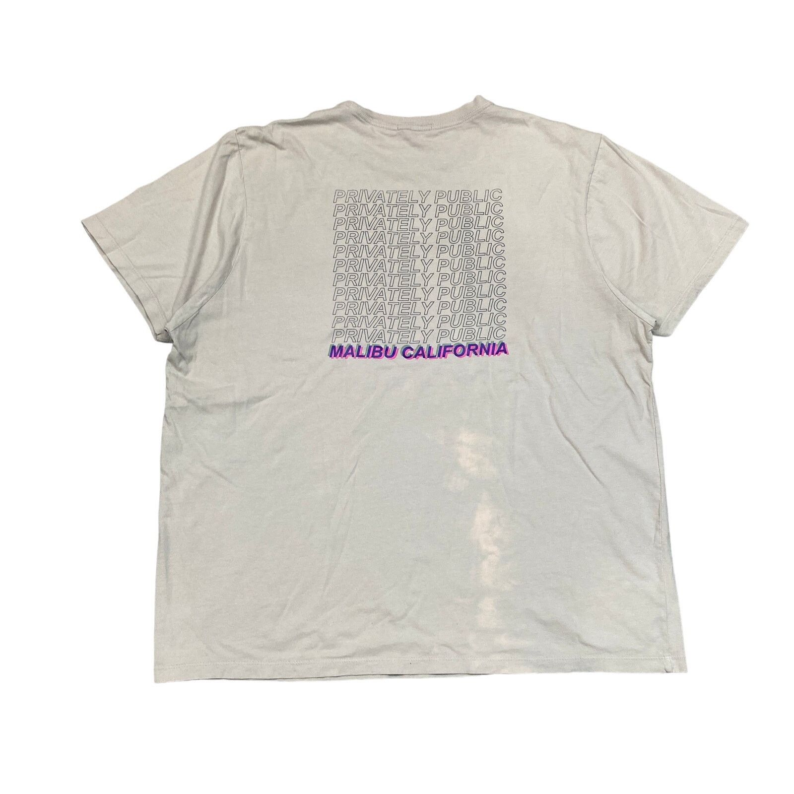 Other Jones Builders Wrkwr Privately Public Malibu T Shirt Mens XL Size US XL / EU 56 / 4 - 1 Thumbnail