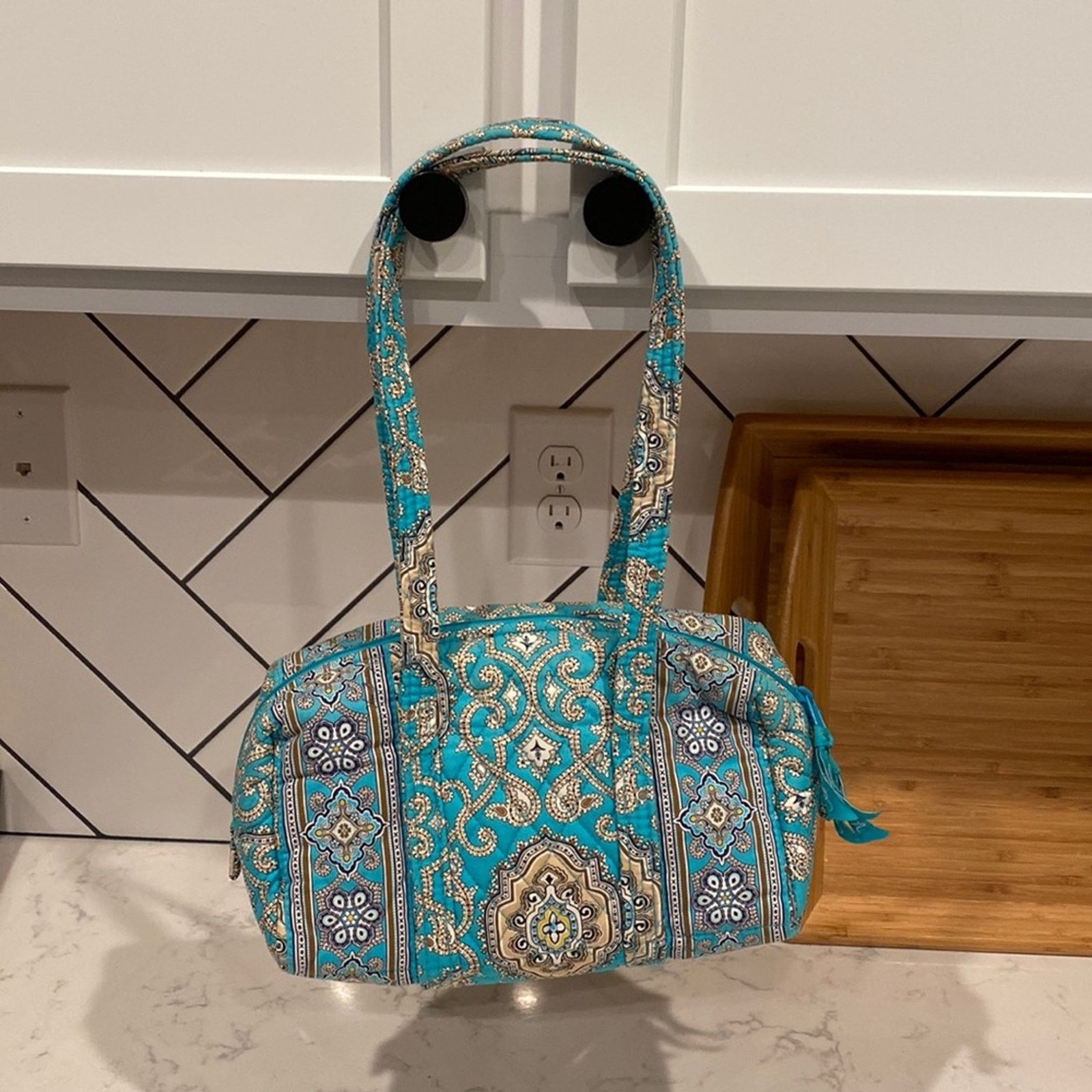 Vera Bradley Vera Bradley Totally Turq Rectangular Shoulder bag Y2K Size ONE SIZE - 2 Thumbnail