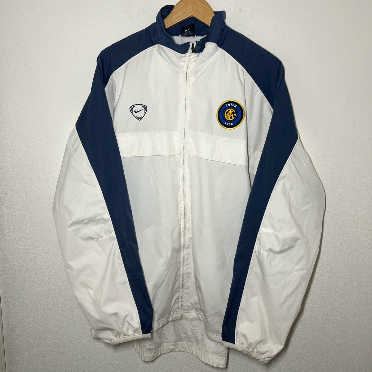 Nike Inter Milan 2000-2001 Track Jacket | Vintage Soccer Size US XL / EU 56 / 4 - 1 Thumbnail