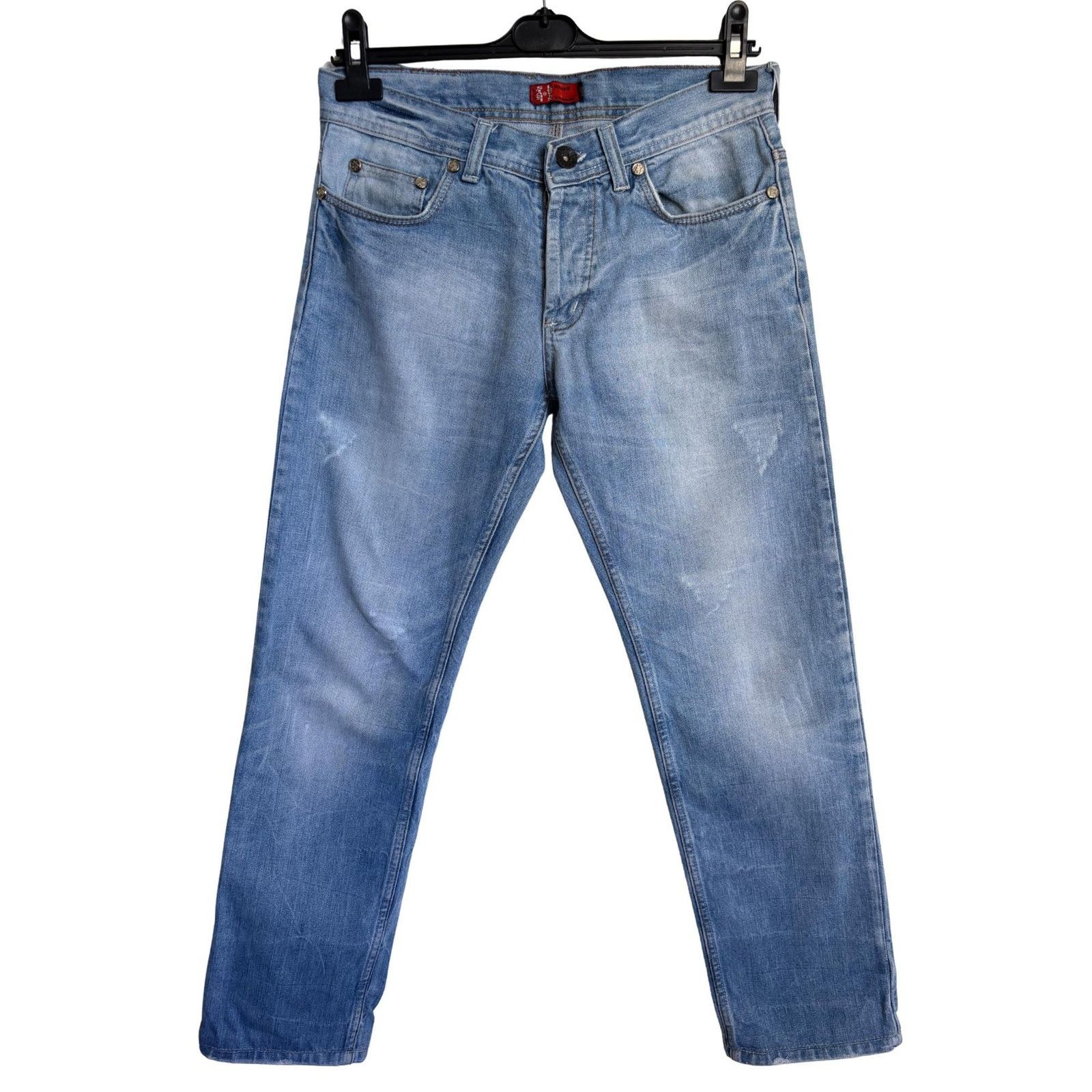 Levi's × Levi's Vintage Clothing × Vintage Levi's Red Tab Y2K ItalyMade Jeans W30 Button Fly Light Wash Size US 30 / EU 46 - 3 Thumbnail