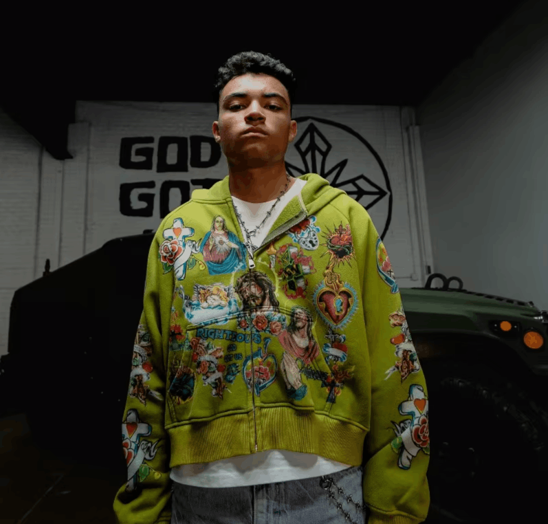 Japanese Brand Y2K clothing 2000s retro Hoodie Size US S / EU 44-46 / 1 - 1 Thumbnail