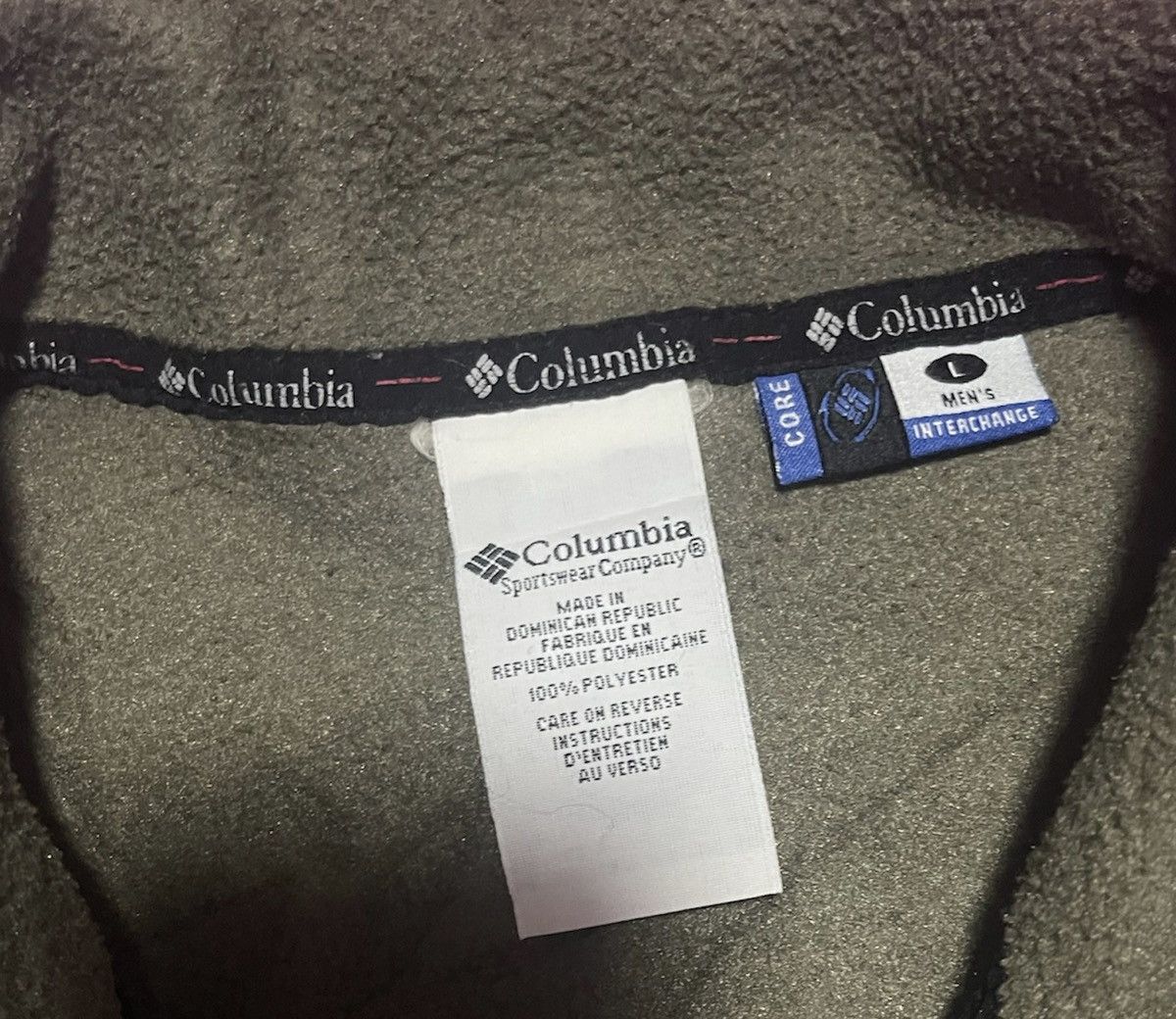 Columbia COLUMBIA POLARTEC FLEECE JACKET Size US L / EU 52-54 / 3 - 3 Thumbnail