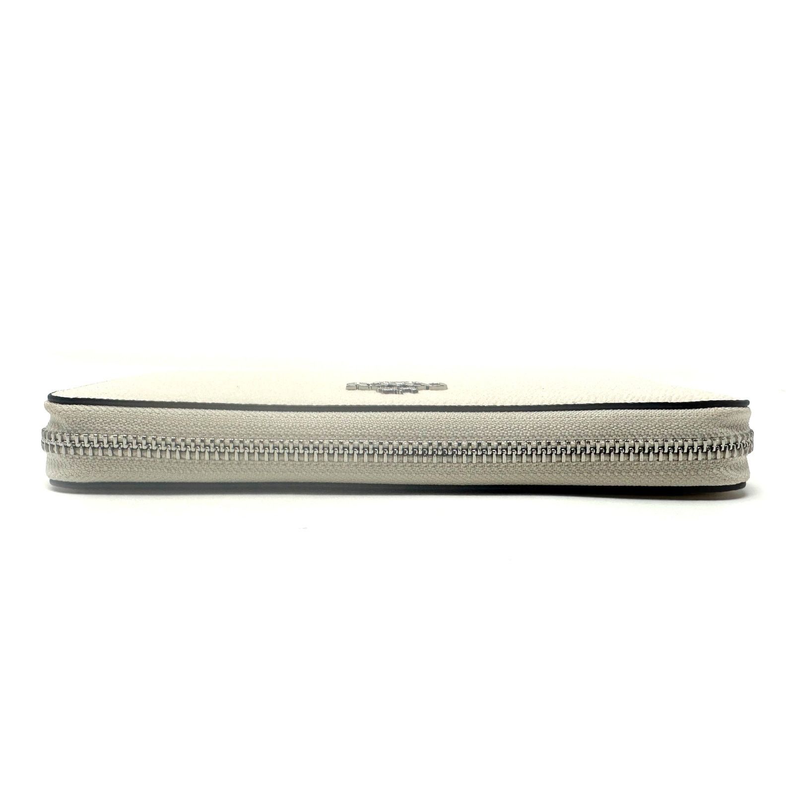 Coach Coach Long Zip Around Wallet in Chalk Glitter Leather CN393 Size ONE SIZE - 8 Thumbnail
