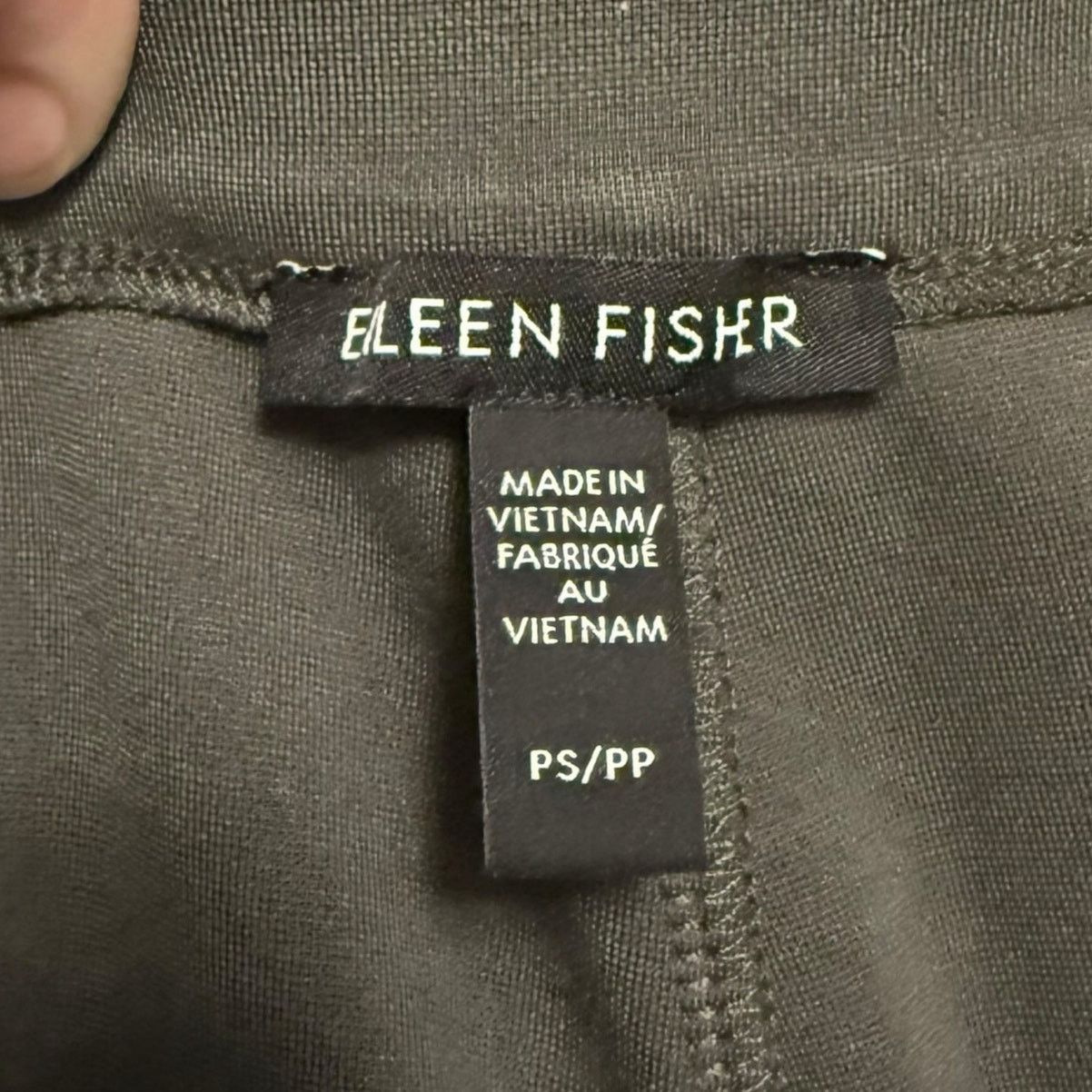 Eileen Fisher Eileen Fisher Washable Flex Ponte Pintuck Pants Grove PS Size 30" / US 8 / IT 44 - 3 Thumbnail