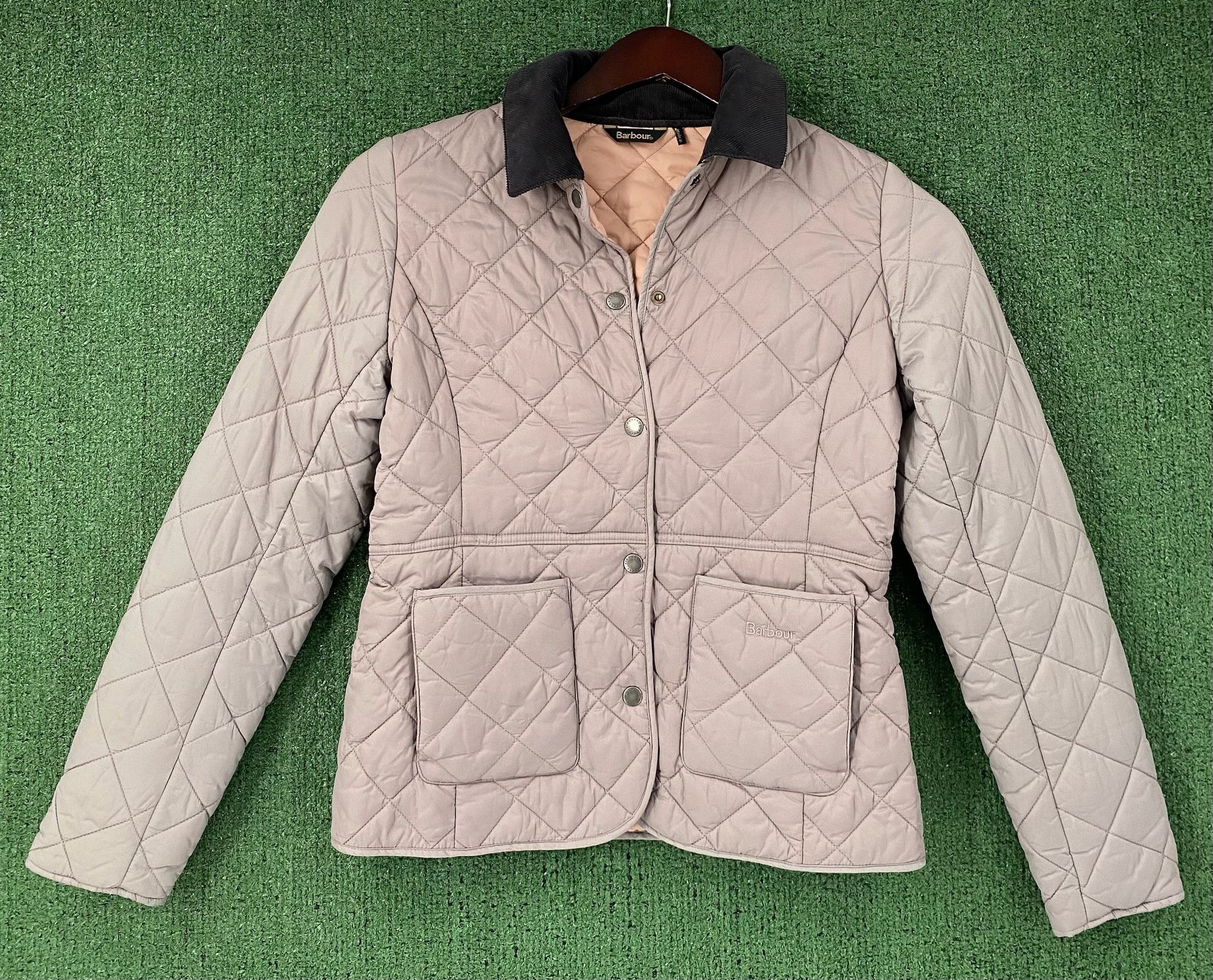 Barbour Barbour Original Tartan Deveron Quilted Grey Jacket 10 Size L / US 10 / IT 46 - 1 Thumbnail