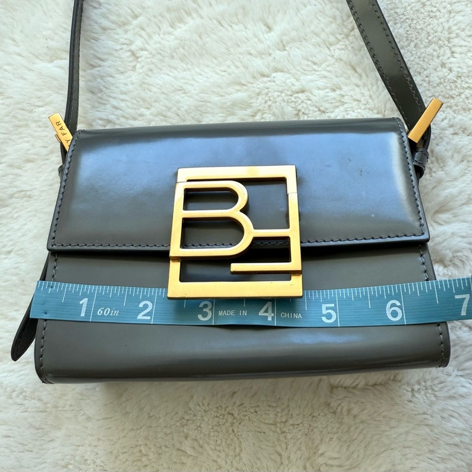 By Far By Far vegetarian leather grey top handle bag Retail 350$ Size ONE SIZE - 7 Thumbnail