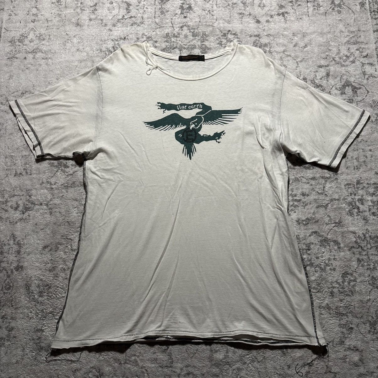Undercover Undercover SS03 Scab Flat Earth Eagle Graphic T-Shirt | L Size US L / EU 52-54 / 3 - 1 Thumbnail