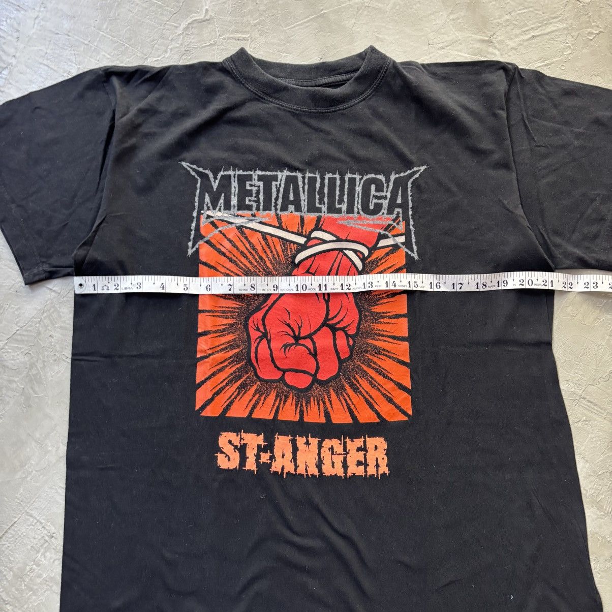 Band Tees Metallica Vintage T Shirt 2003 St-Anger Tour Pushead Fist Size US M / EU 48-50 / 2 - 5 Thumbnail
