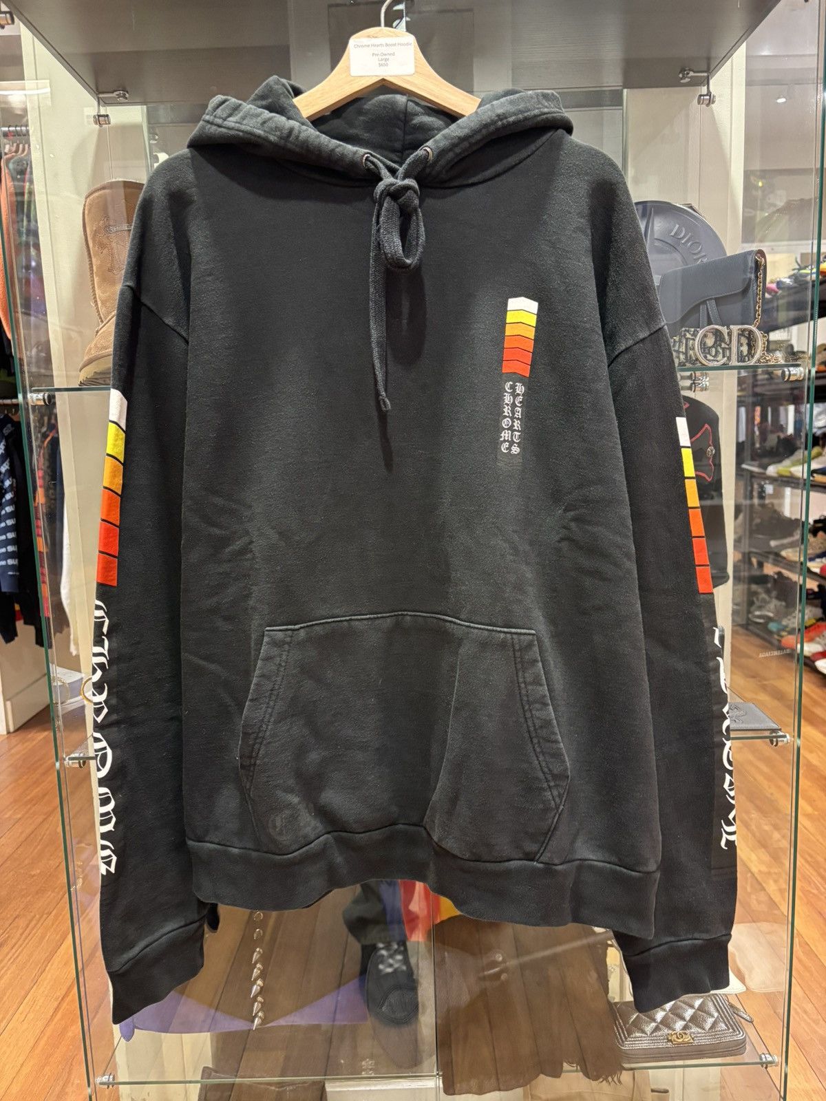 【Chrome Hearts】Boost Hoodie★フーディ★Black 913705_00.png.png
