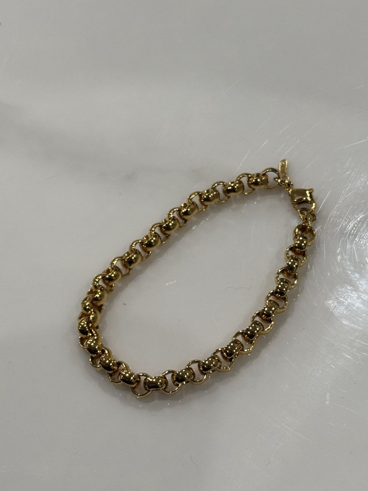 Monet 14k triple Plated Vintage Monet bracelet Size ONE SIZE - 7 Thumbnail