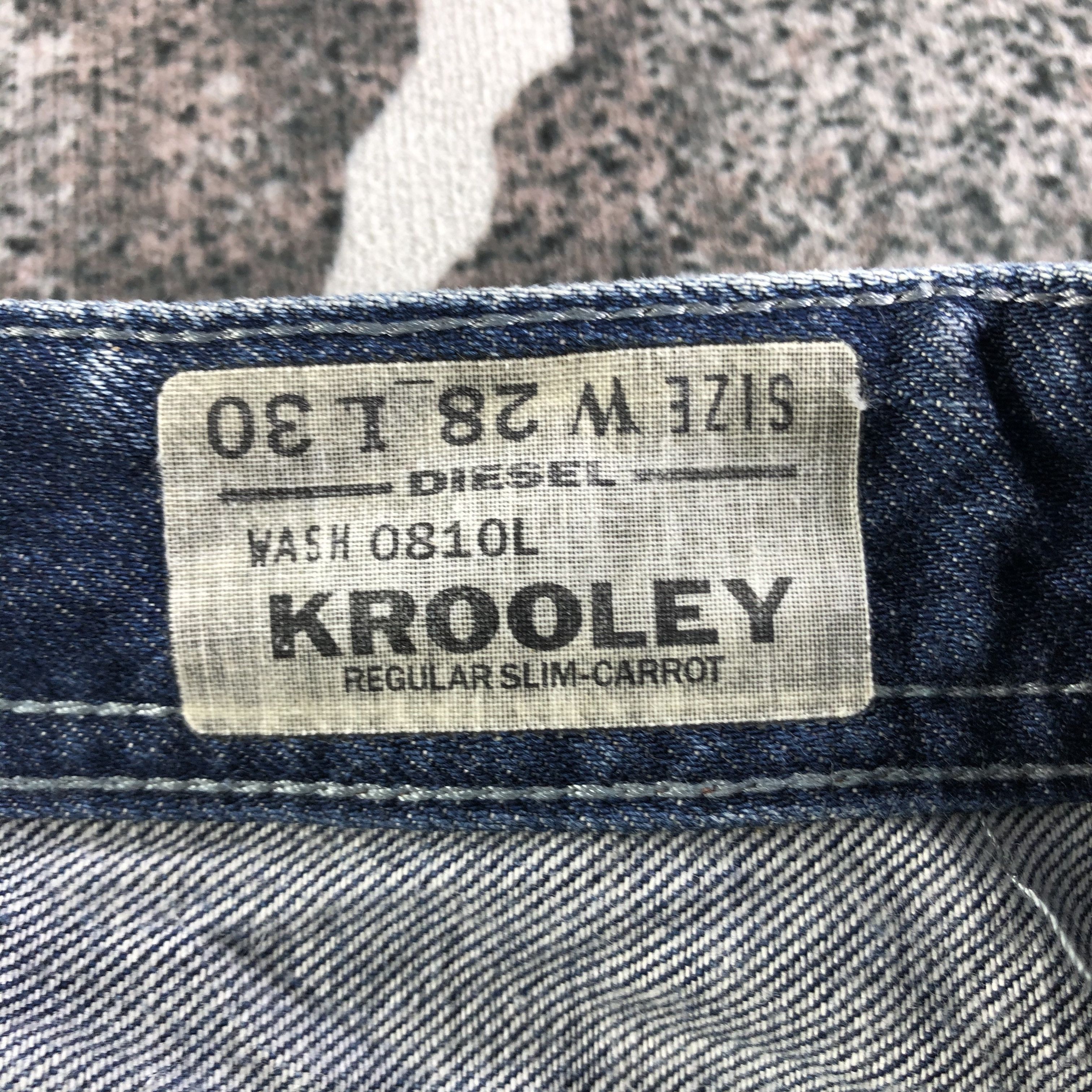 Diesel Diesel Krooley Jeans Ripped Denim KJ2824 Size US 28 / EU 44 - 10 Thumbnail