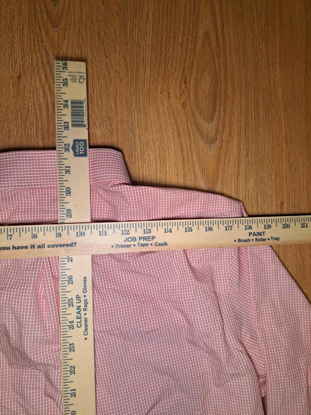 Brooks Brothers Brooks Brothers Button Up Shirt Medium 15.5-32/33 Red Plaid Size US M / EU 48-50 / 2 - 10 Thumbnail