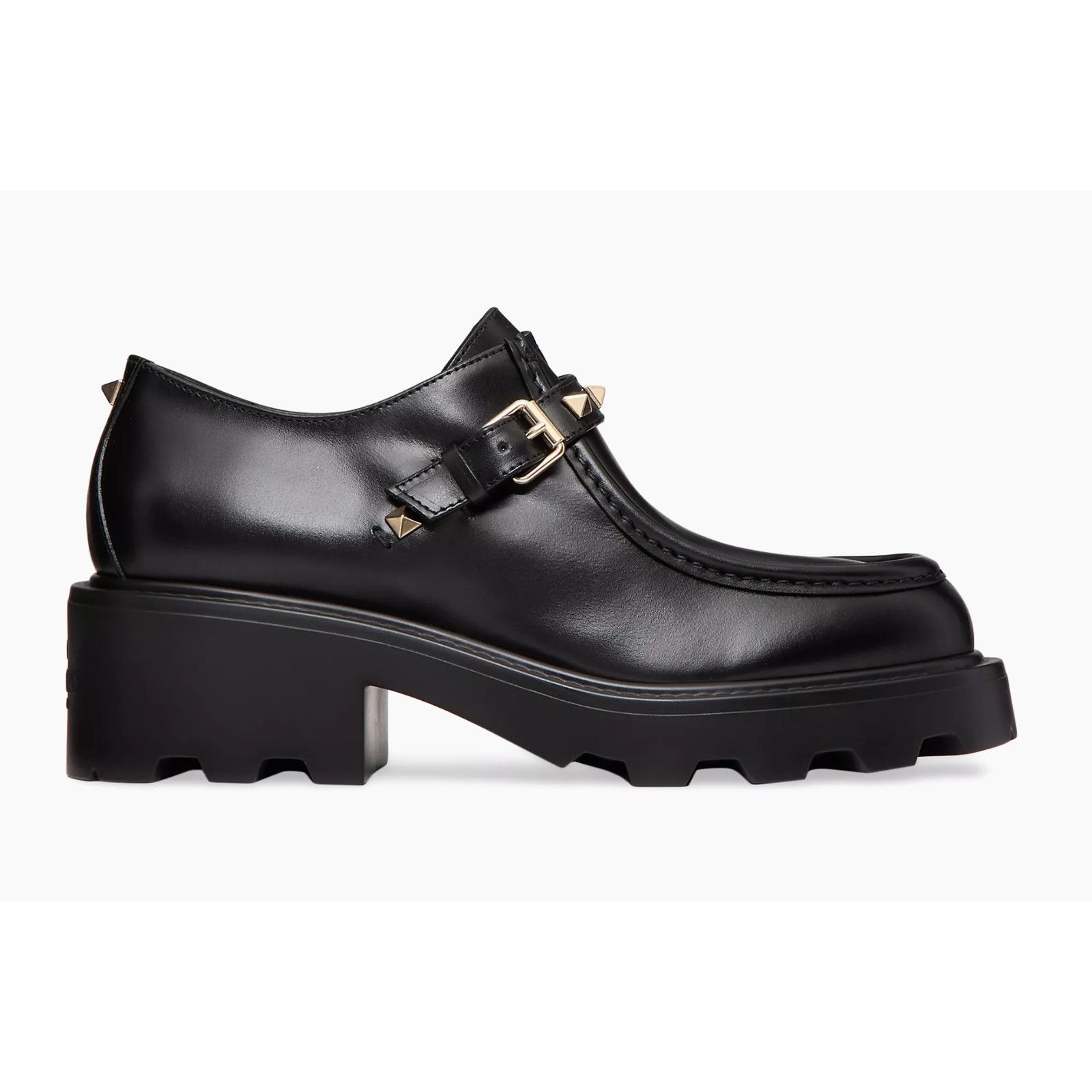 Valentino Valentino Garavani Rockstud 55mm Single Monk Black Size US 9 / IT 39 - 1 Thumbnail