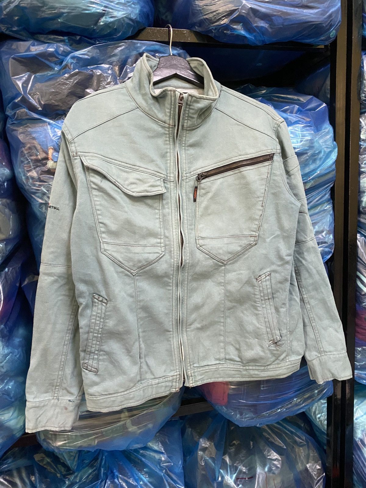 Other Vintage DGrow Workwear Light Green Utility Jacket Japan Size US M / EU 48-50 / 2 - 3 Thumbnail