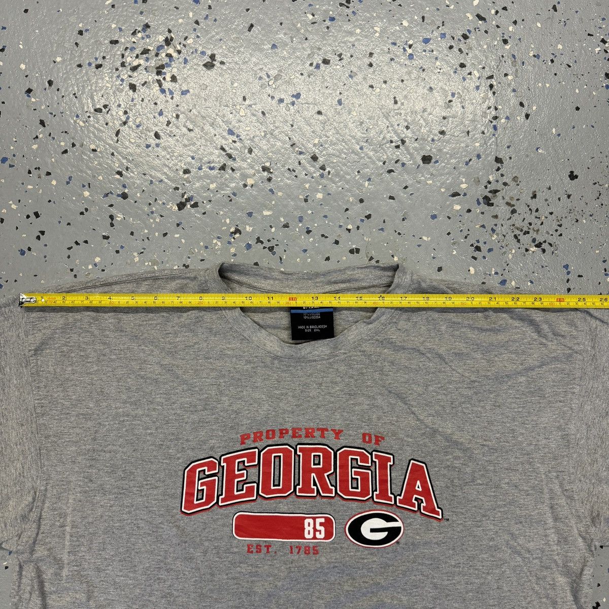 NCAA × Vintage Vintage Y2K NCAA Georgia Bulldogs Graphic Long Sleeve Shirt Size US XXL / EU 58 / 5 - 5 Thumbnail