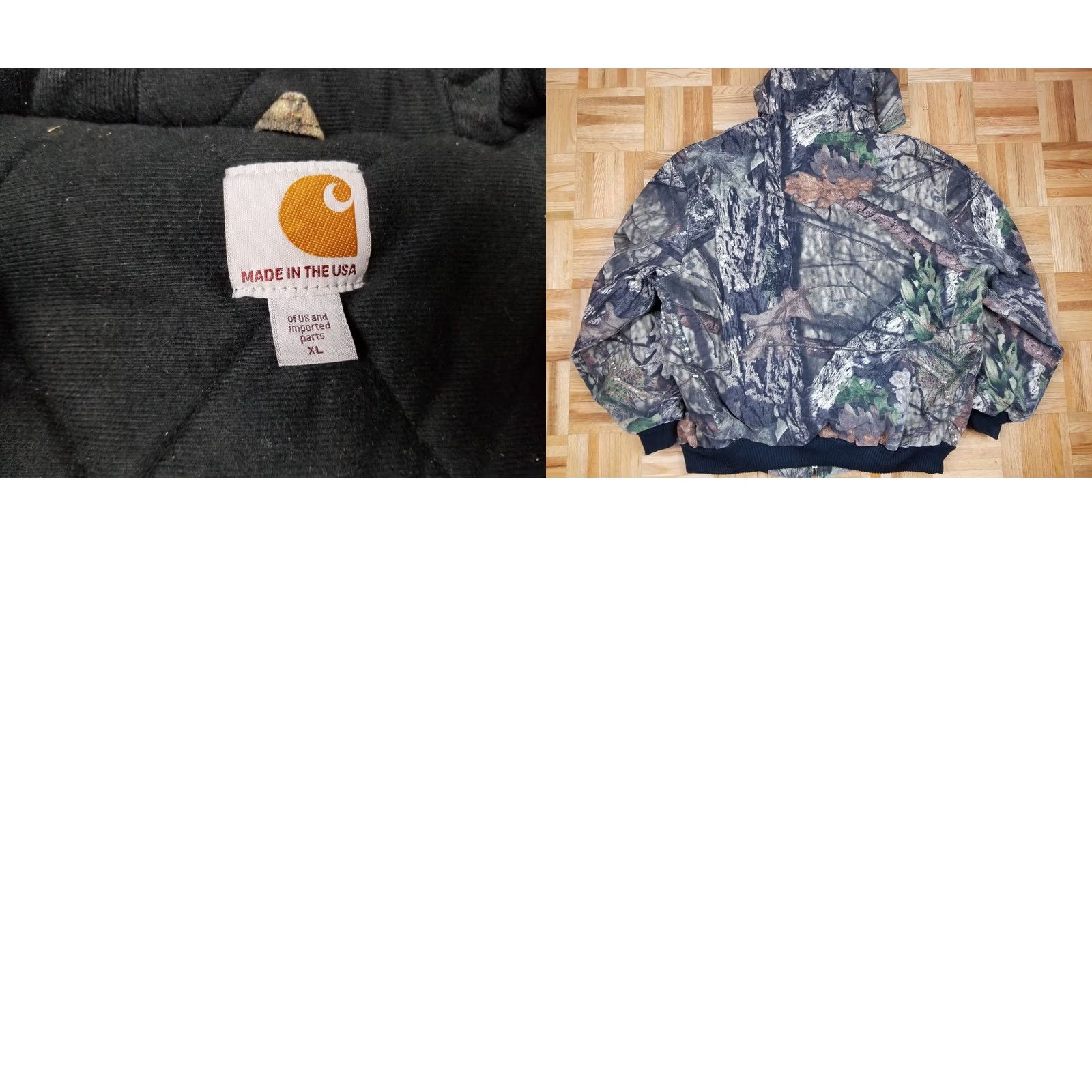 Carhartt Carhartt REALTREE CAMOFLAGE DUCK CANVAS LINED HOODED JACKET XL Beige Multicolor Canvas Hooded Jacket Parka Mens XLARGE Minty Size US XL / EU 56 / 4 - 8 Thumbnail