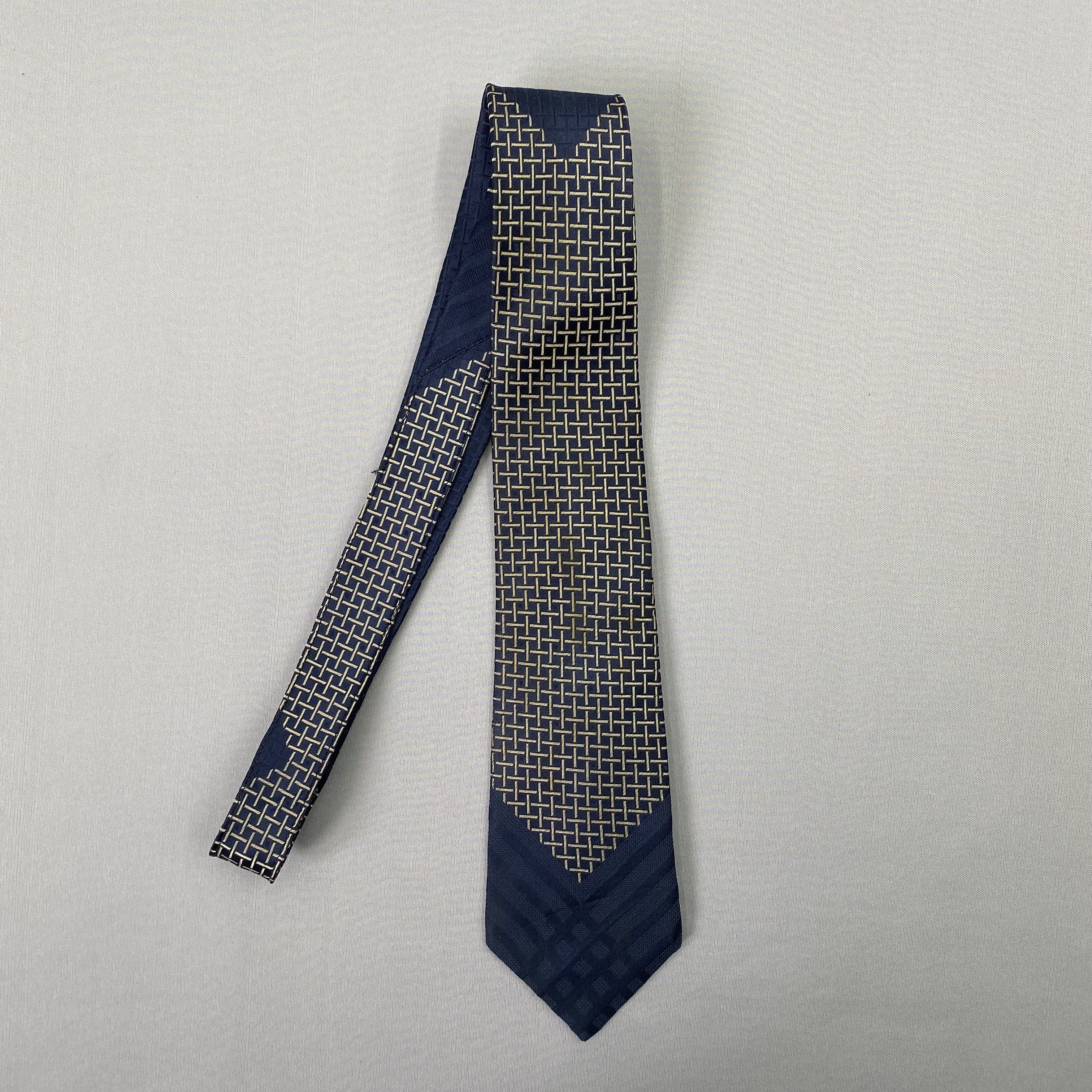 Japanese Brand Vintage Pierre Balmain SILK Necktie Cravate Pure Silk Size ONE SIZE - 4 Thumbnail