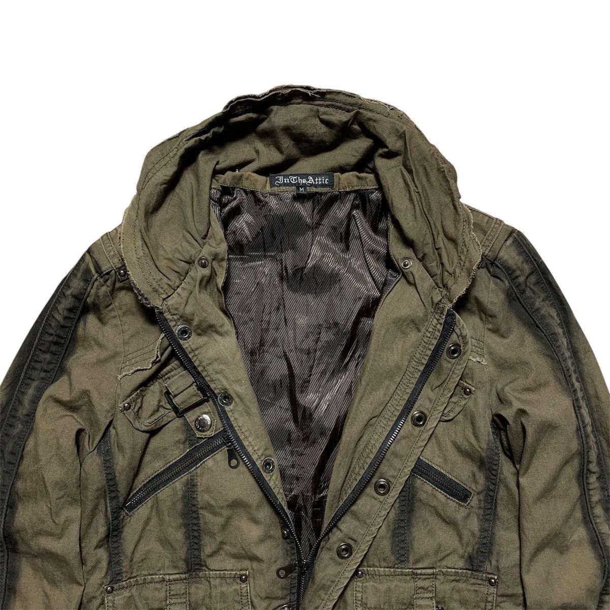 In The Attic In The Attic Bondage Vkei Style Bono Multi Pocket Jacket Size US M / EU 48-50 / 2 - 5 Thumbnail