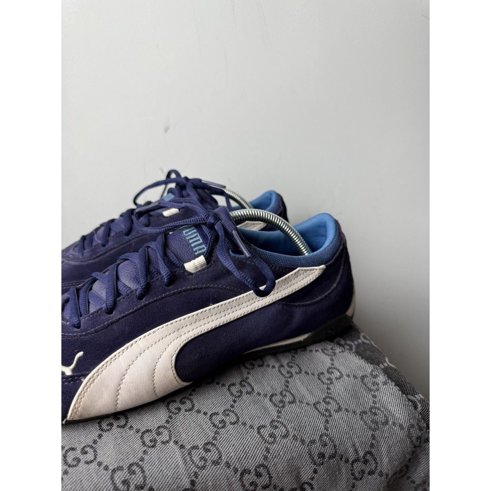 Puma Y2K Vintage Puma Speedcat Low Top Suede Trainers Sneakers Size US 10 / EU 43 - 3 Thumbnail