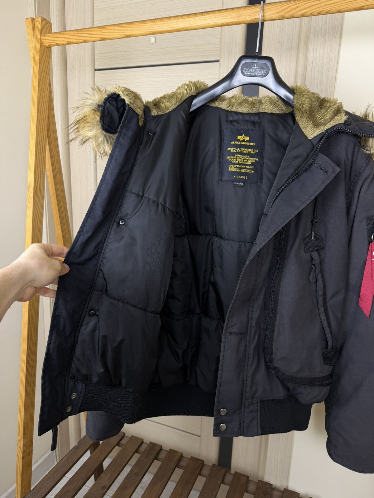 Alpha Industries Alpha Industries Bomber Jacket Polar Arctic Expeditions Y2K Size US XL / EU 56 / 4 - 17 Thumbnail