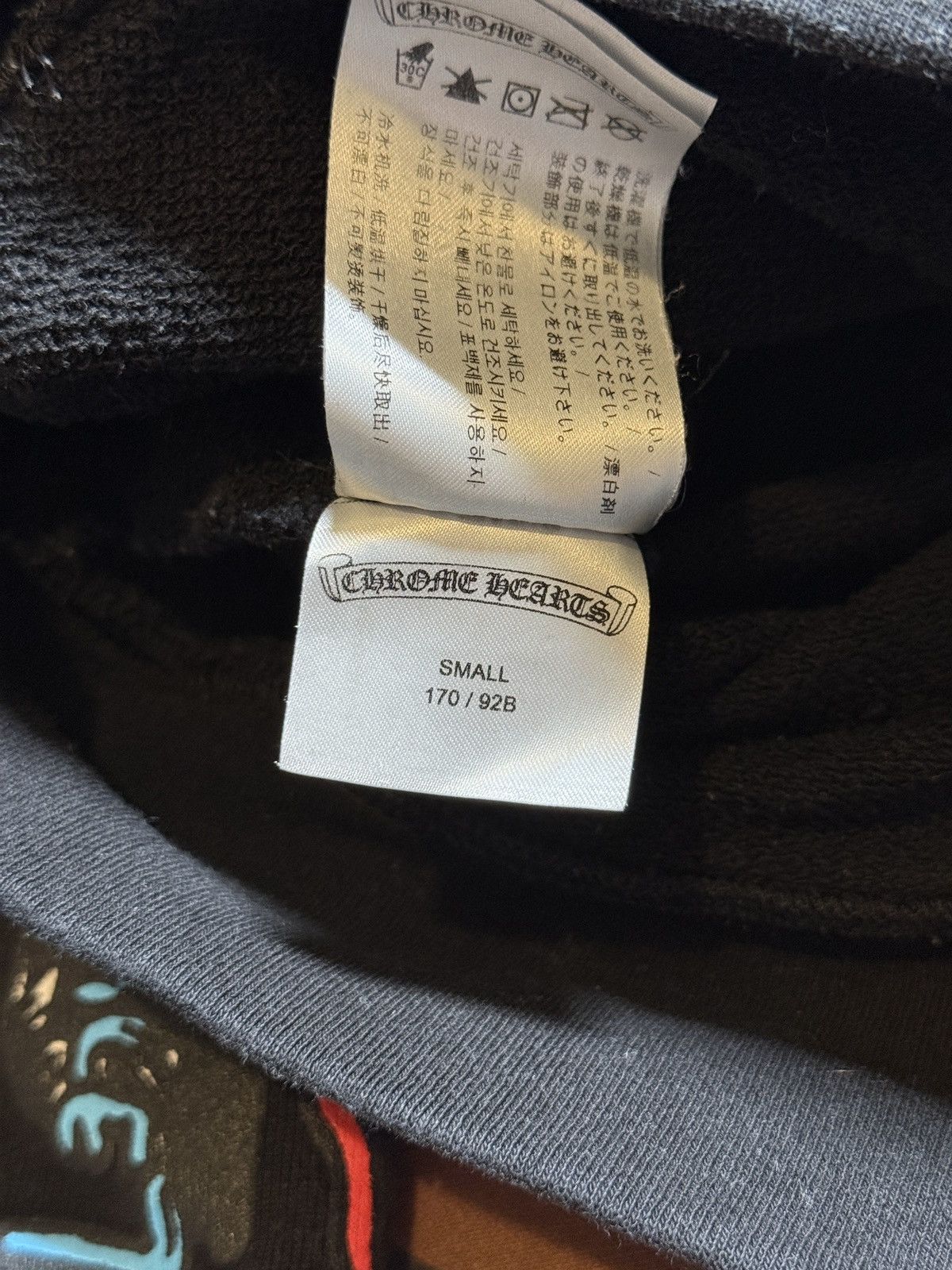 Chrome Hearts Chrome Hearts Black Matty Boy Stay Fast Logo Pullover Hoodie Size US S / EU 44-46 / 1 - 11 Thumbnail