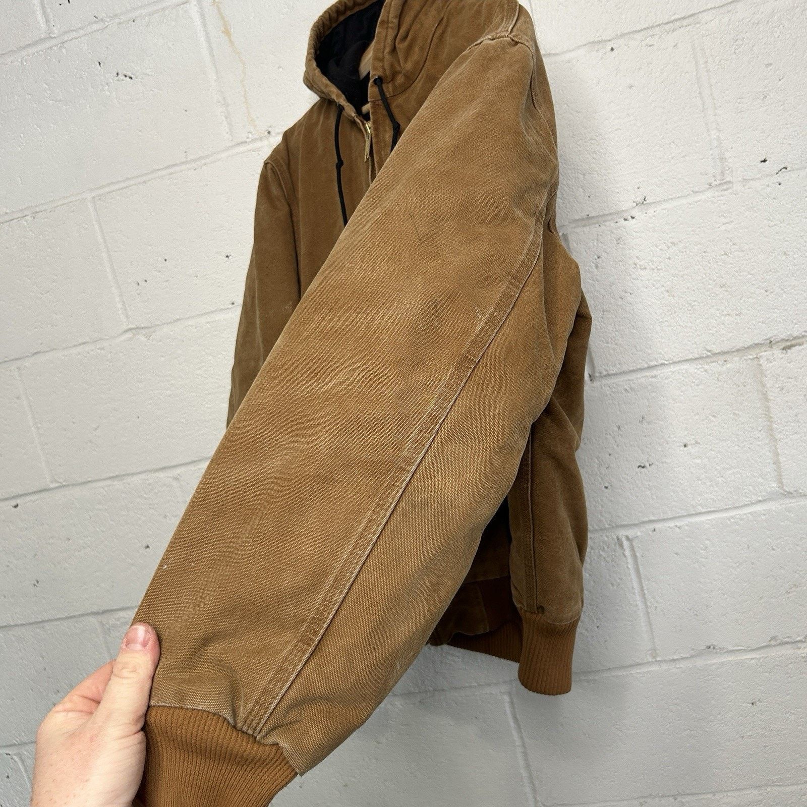 Carhartt Carhartt Hooded Quilt-Lined Active Jacket “Brown” J130-211 Size US M / EU 48-50 / 2 - 9 Thumbnail