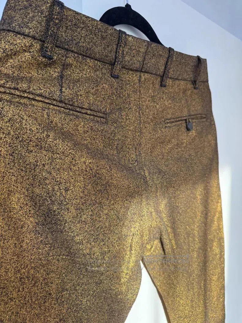 Ann Demeulemeester Ann Demuelemeester Gold Shimmer Pants XS. Size US 26 / EU 42 - 7 Thumbnail