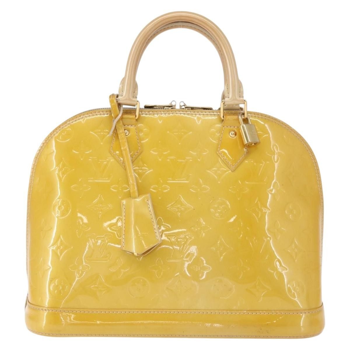 Louis Vuitton Louis Vuitton Alma Handbag Patent Leather Size ONE SIZE - 1 Thumbnail