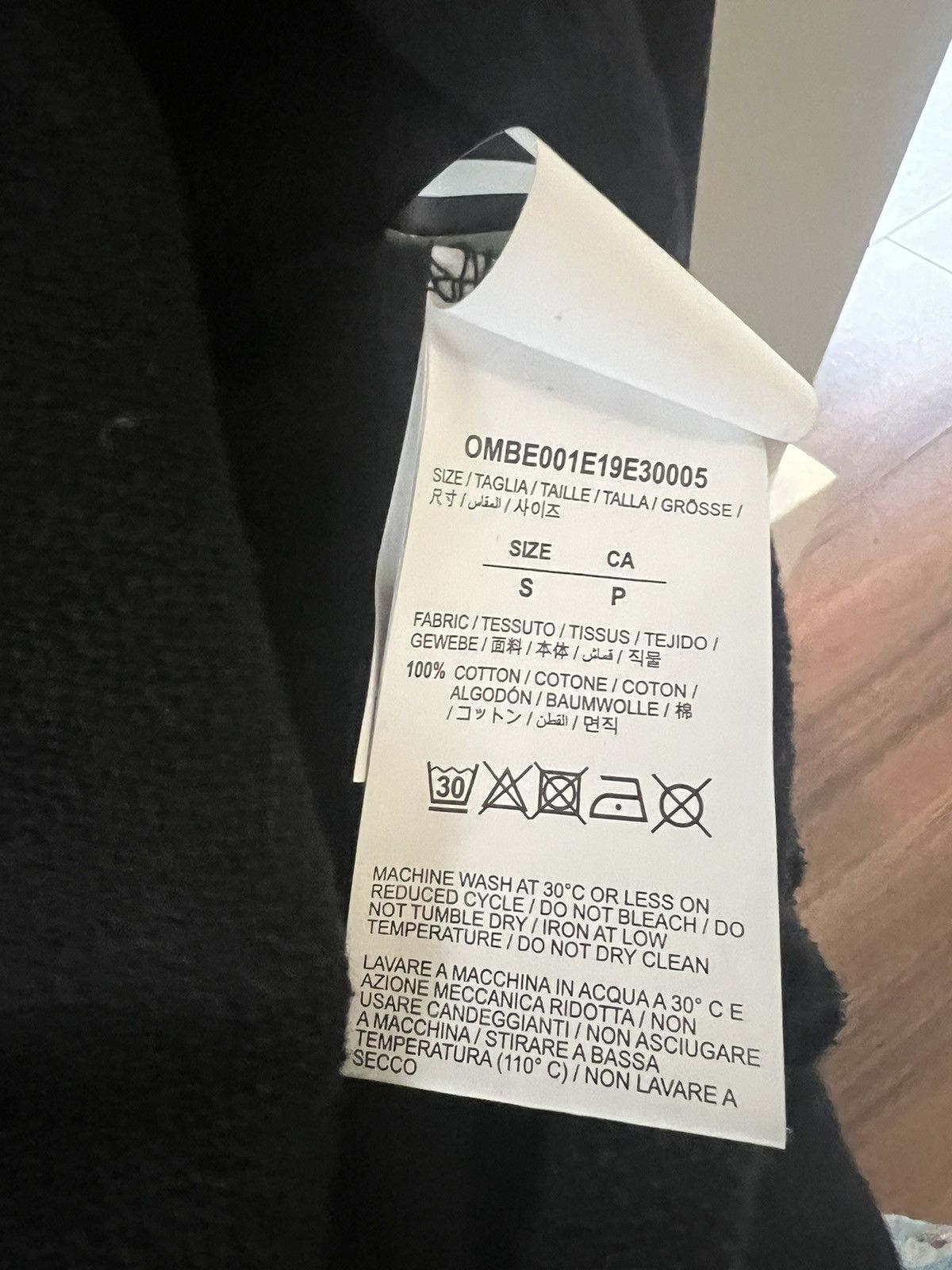 Off-White OFF-WHITE Back Photo Print Two-Piece Hoodie Black Size US S / EU 44-46 / 1 - 9 Thumbnail