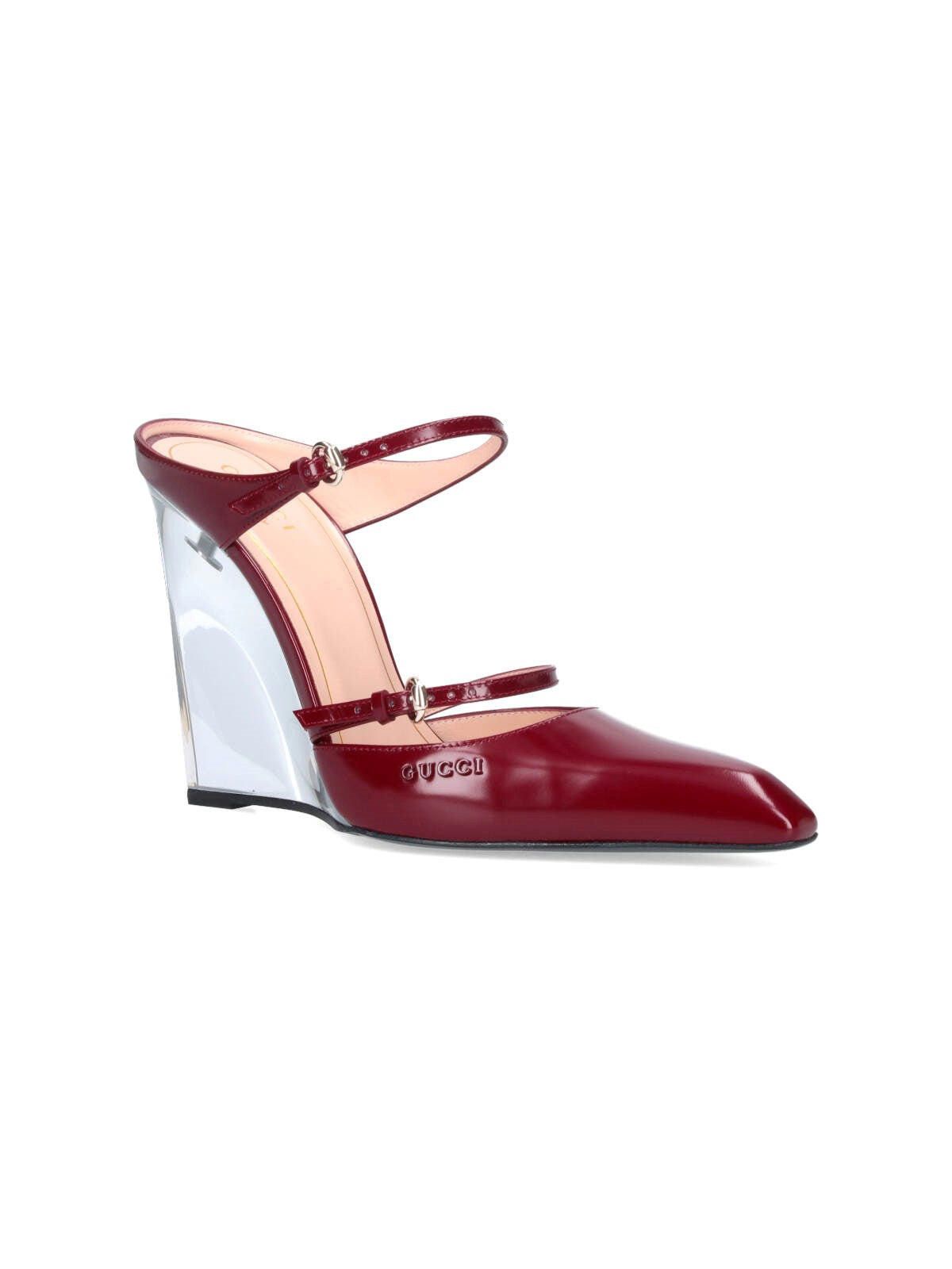 Gucci GUCCI WOMEN'S WEDGE MULE SIZE 40 Size ONE SIZE - 2 Thumbnail