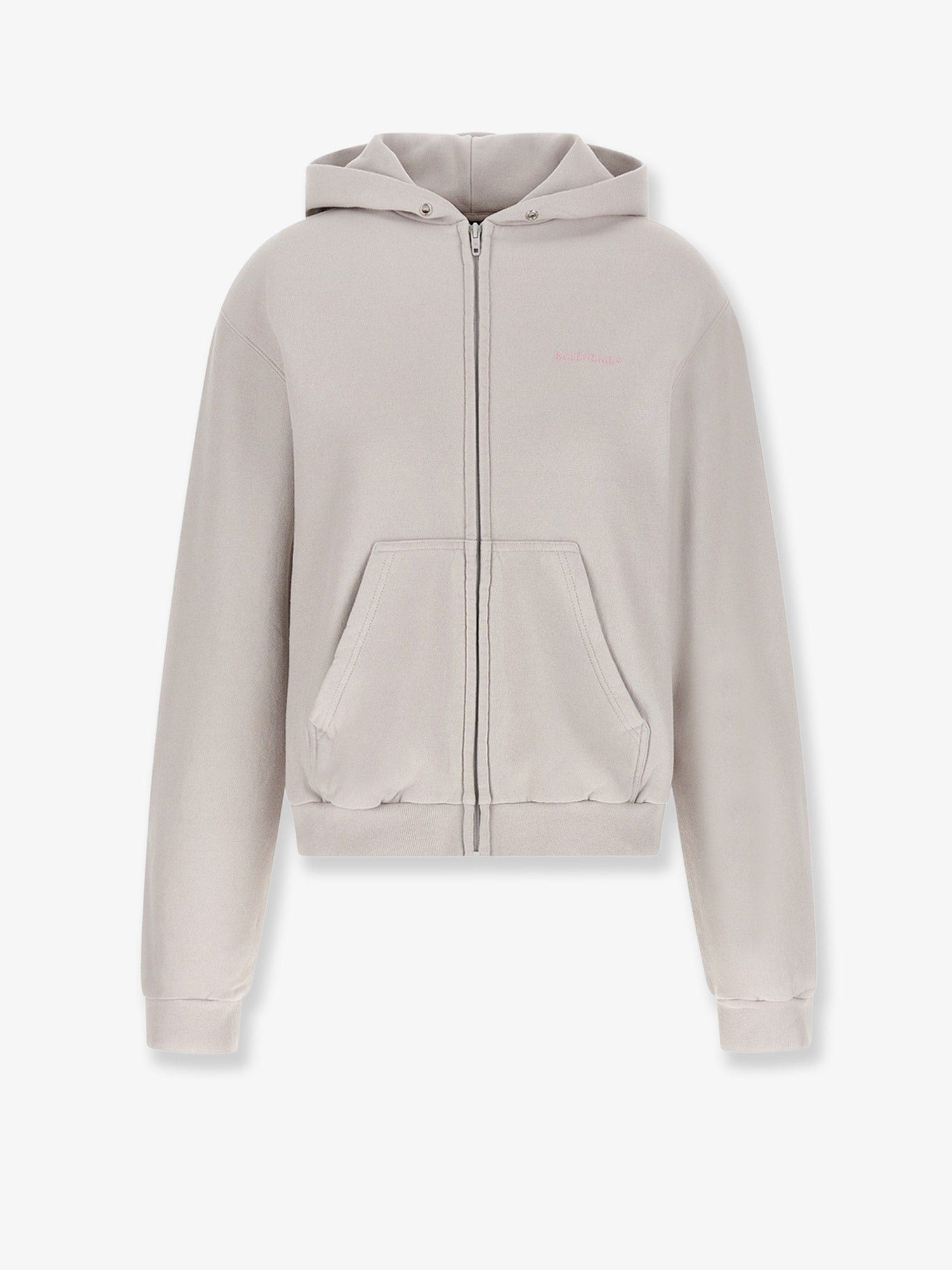 Balenciaga Cotton Hooded Sweatshirt Size S / US 4 / IT 40 - 1 Thumbnail