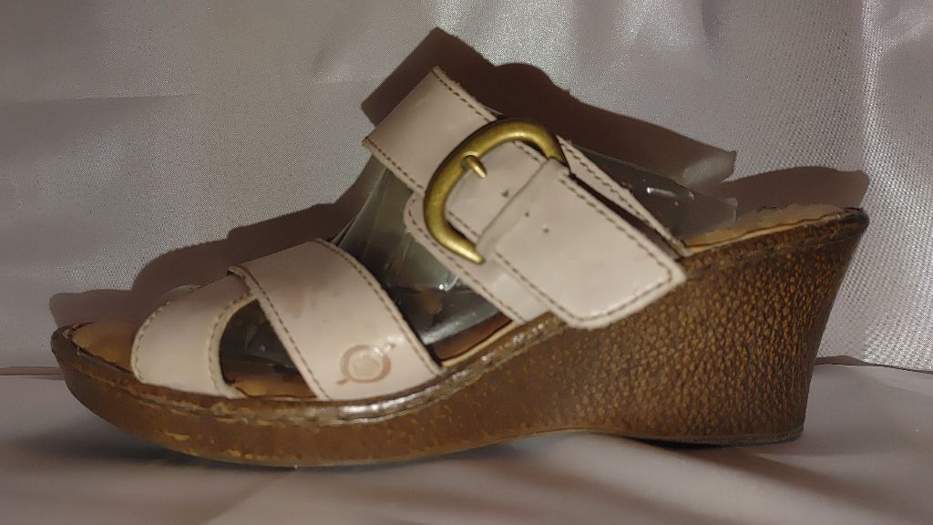 Born Born Salima Leather Sandals Size 11M Size US 11 / IT 41 - 2 Thumbnail