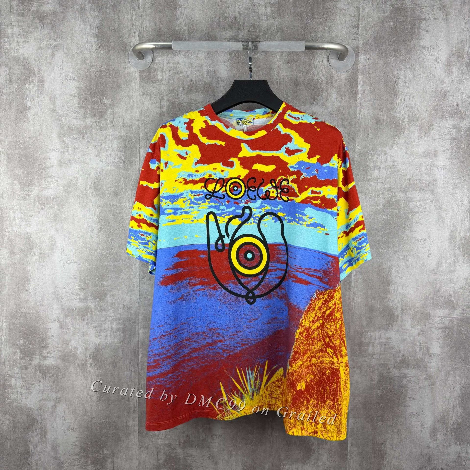 Loewe Loewe Beach Oil Painting Short Sleeve T-shirt Size US M / EU 48-50 / 2 - 1 Thumbnail