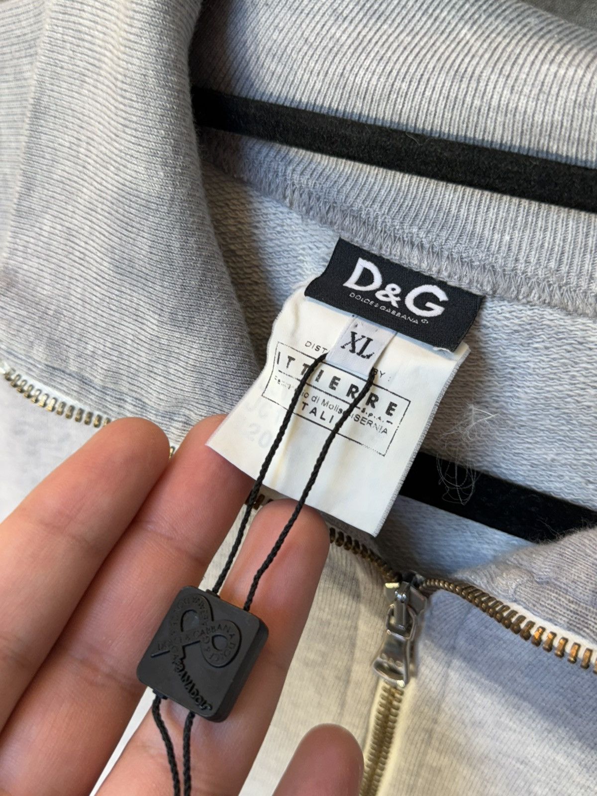 Dolce & Gabbana Dolce Gabbana Sweater Sweatshirt Vintage Big Logo Size US L / EU 52-54 / 3 - 3 Thumbnail