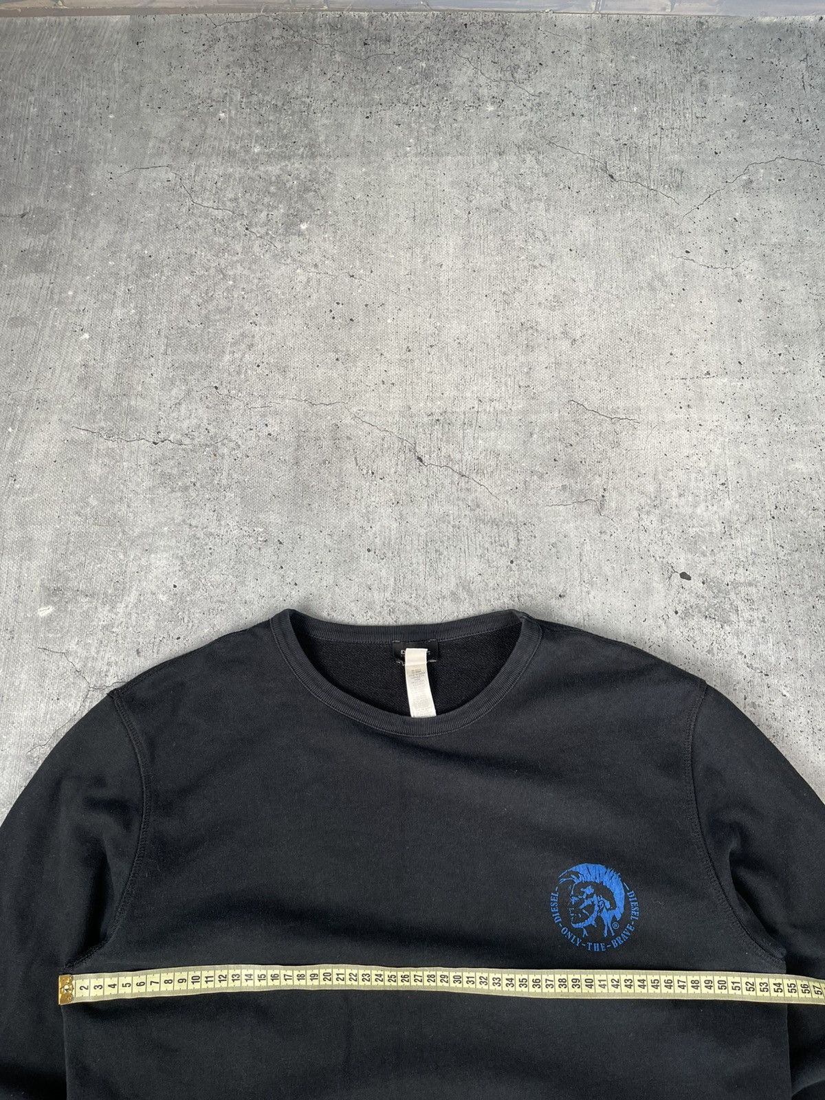 Diesel Y2K Vintage Diesel Sweatshirt Big Logo Pullover Size US L / EU 52-54 / 3 - 5 Thumbnail
