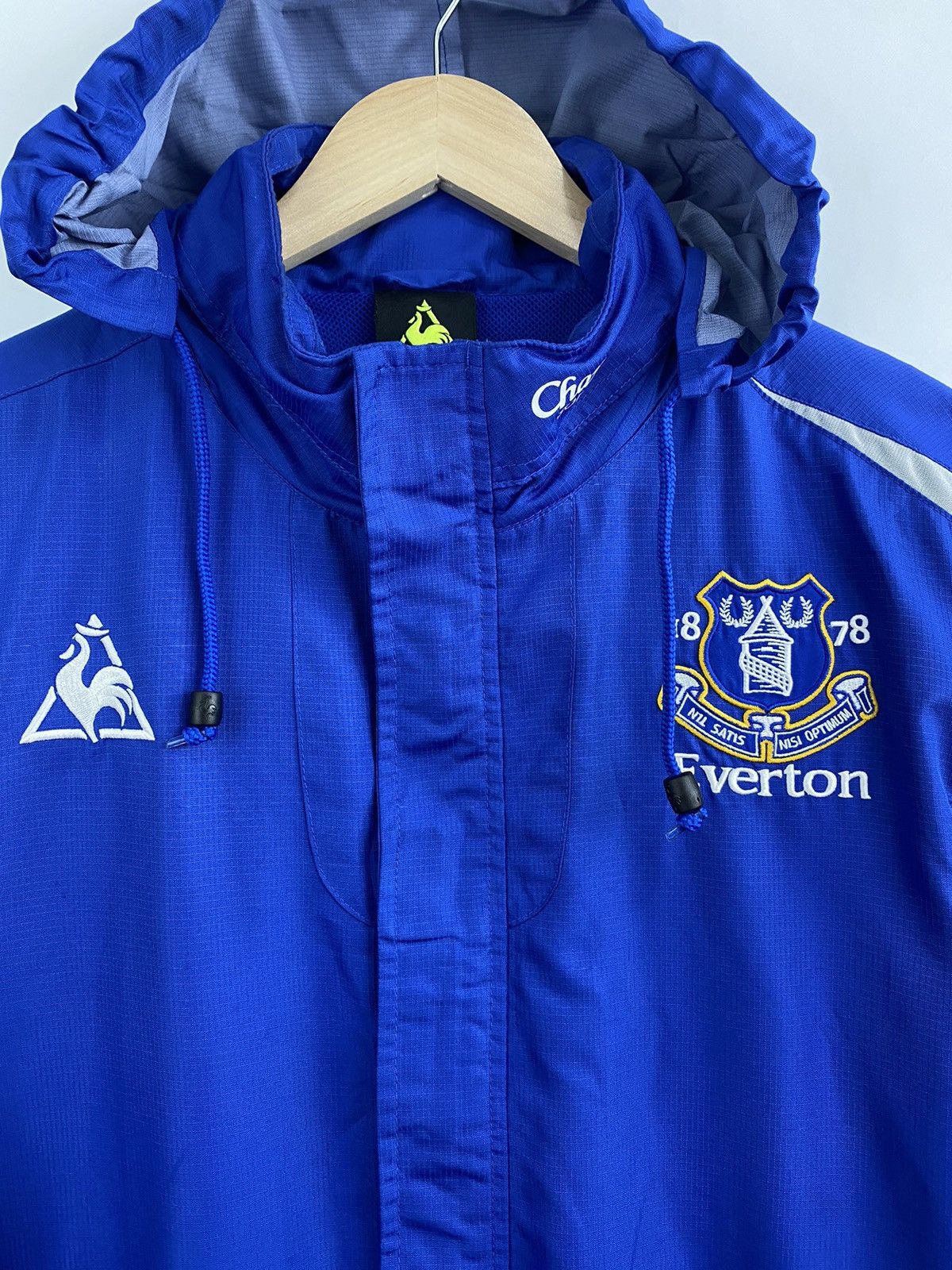 Le Coq Sportif × Umbro × Vintage 🏴󠁧󠁢󠁥󠁮󠁧󠁿 Vintage Y2K Everton Le Coq Sportif Chang Football Soccer Size US M / EU 48-50 / 2 - 4 Thumbnail